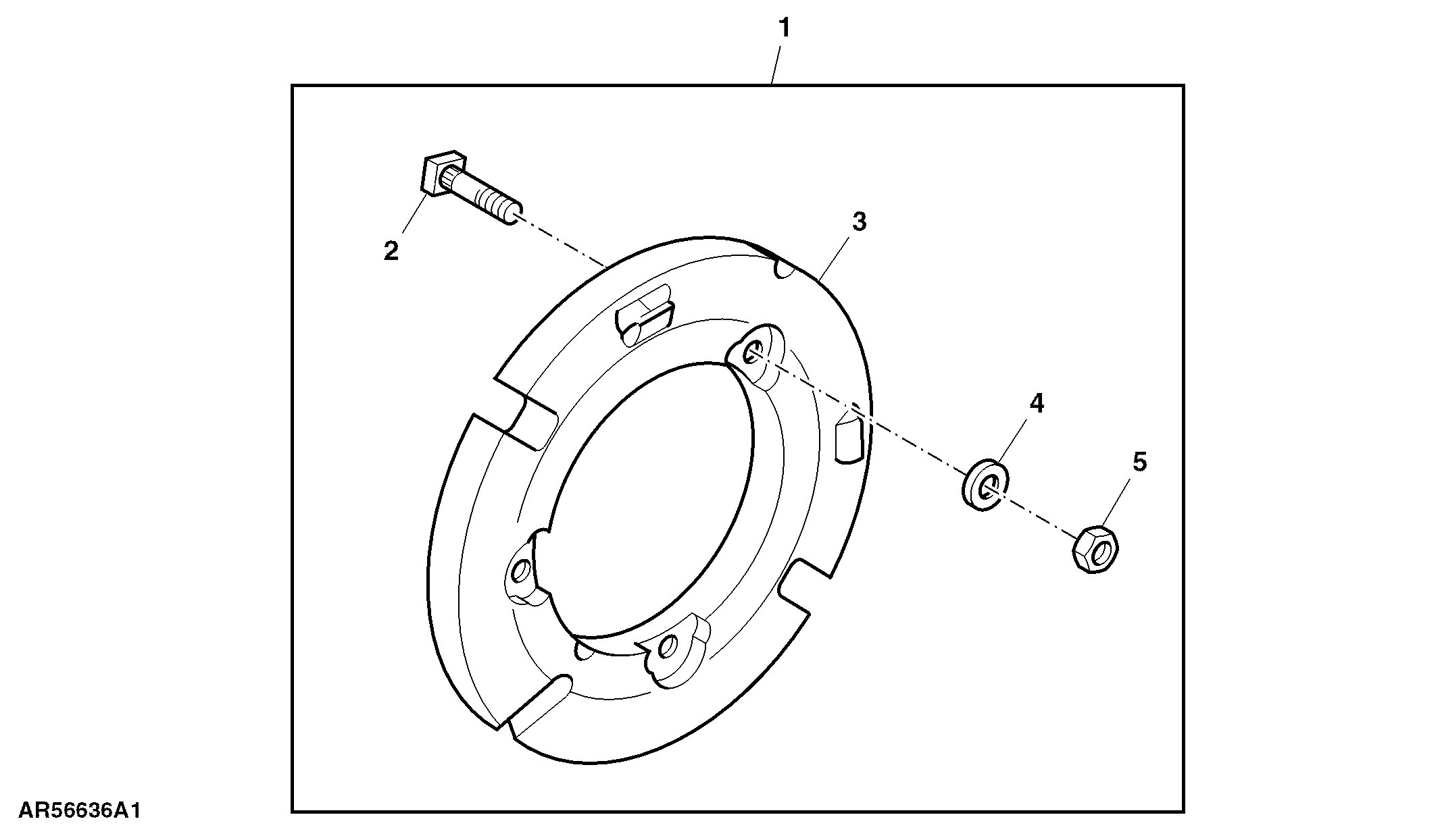 Attachment, Additional Rear Wheel Weights, 110 Kg