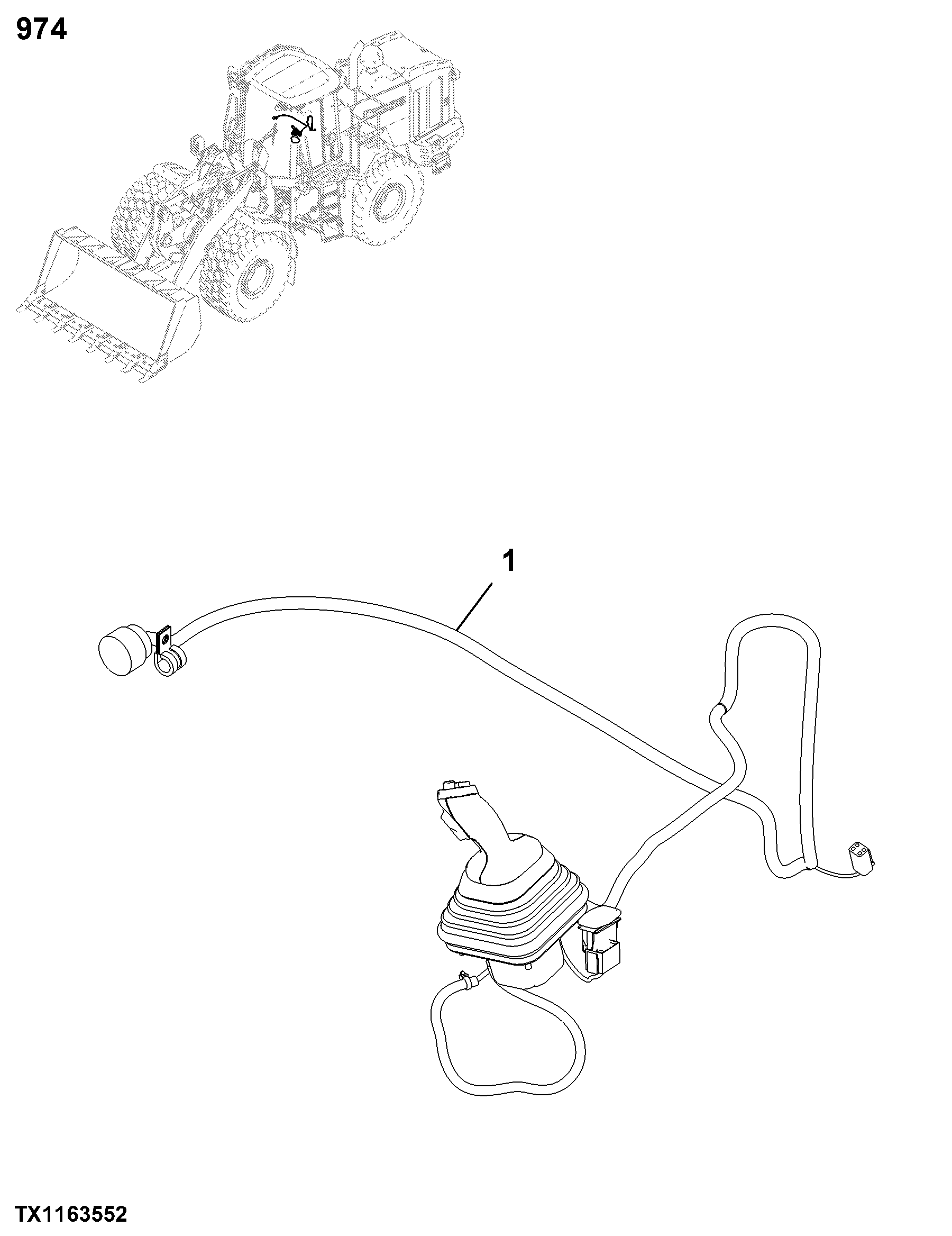 0974 Wiring Harness & Switches