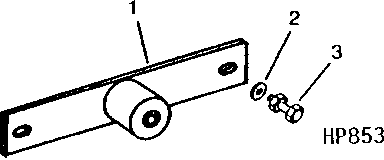 ROTARY SCREEN TRANSPORT BRACKET (101301 - 350000)
