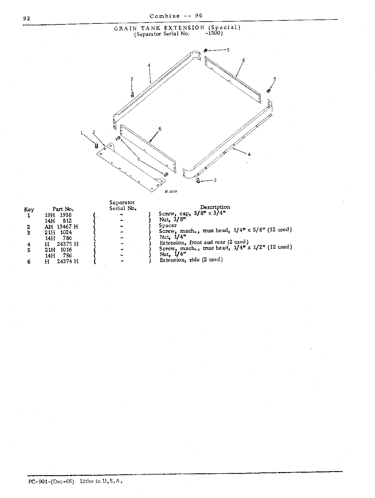 Grain Tank, Unloading Auger Electromagnetic Clutch, Loading and Unloading Augers (Continued)