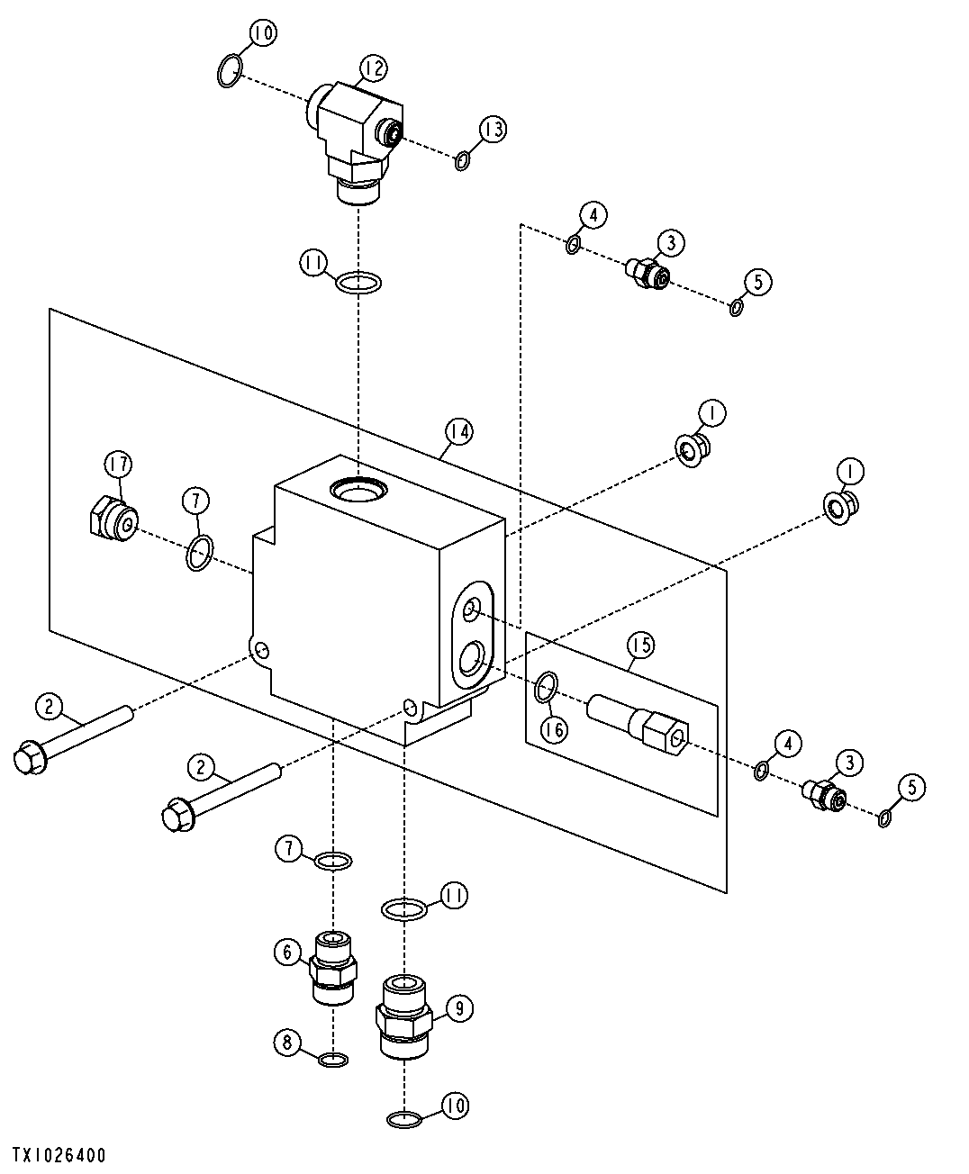 Steering Priority Valve (Direct Drive) ( - 615174)