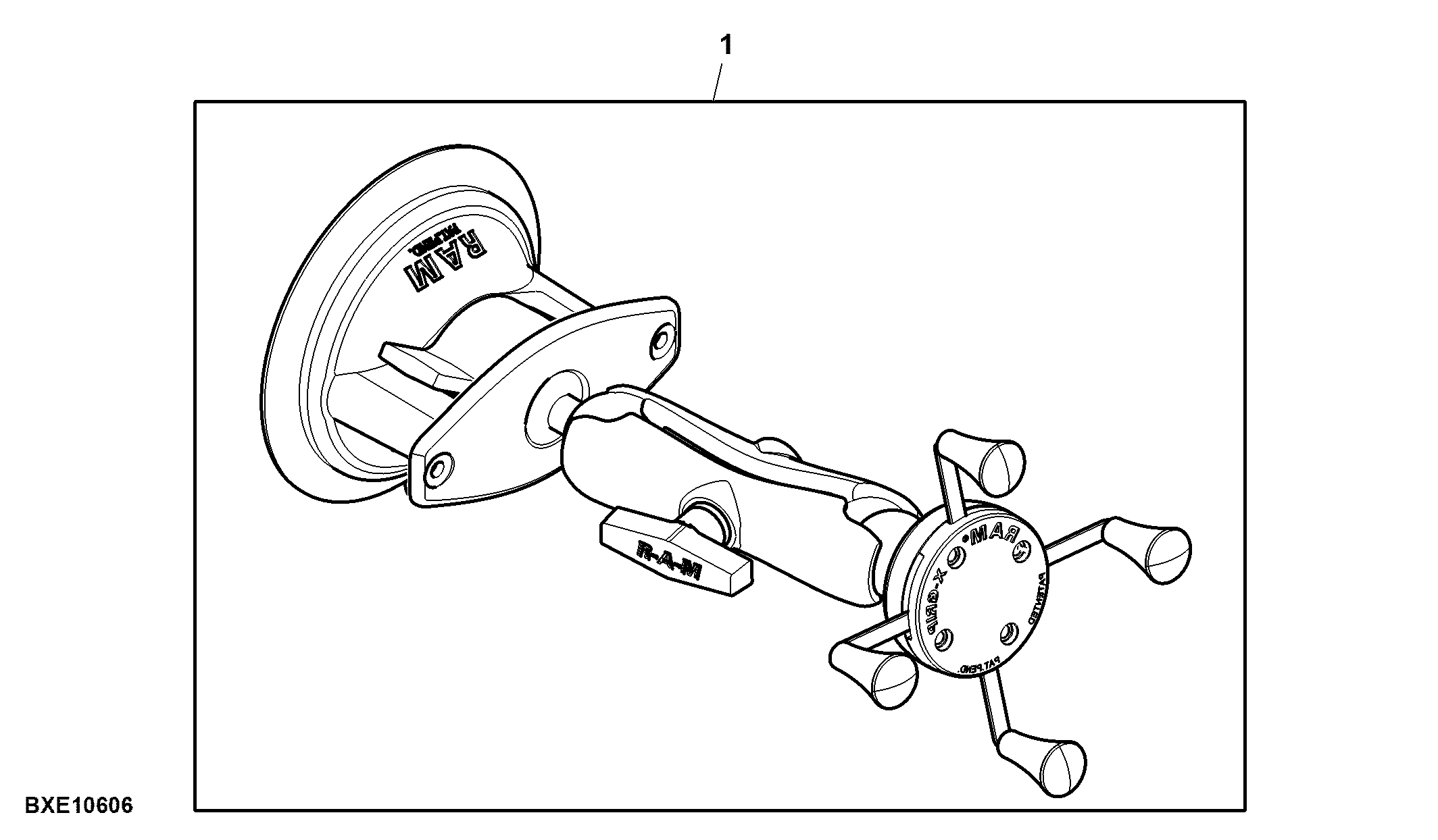 Attachment, Phone Mounting Bracket