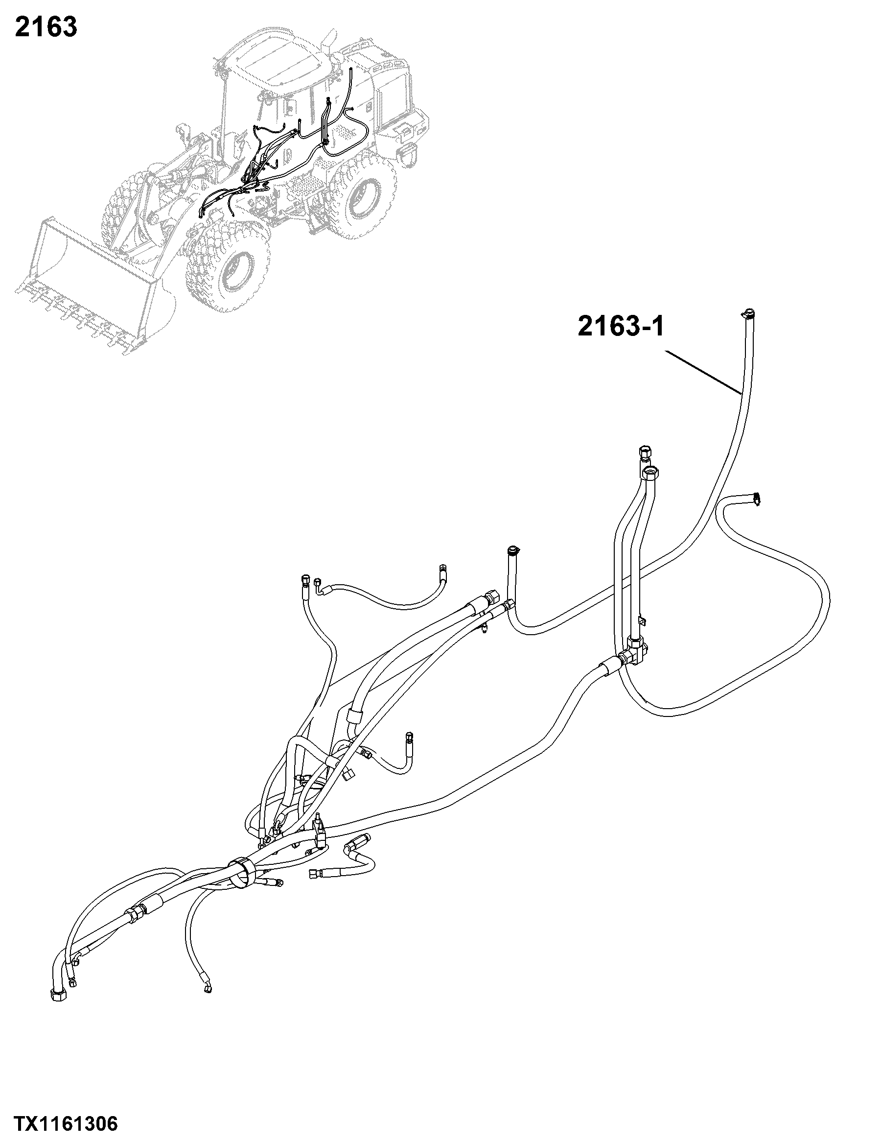 2163 Hydraulic Lines and Hoses