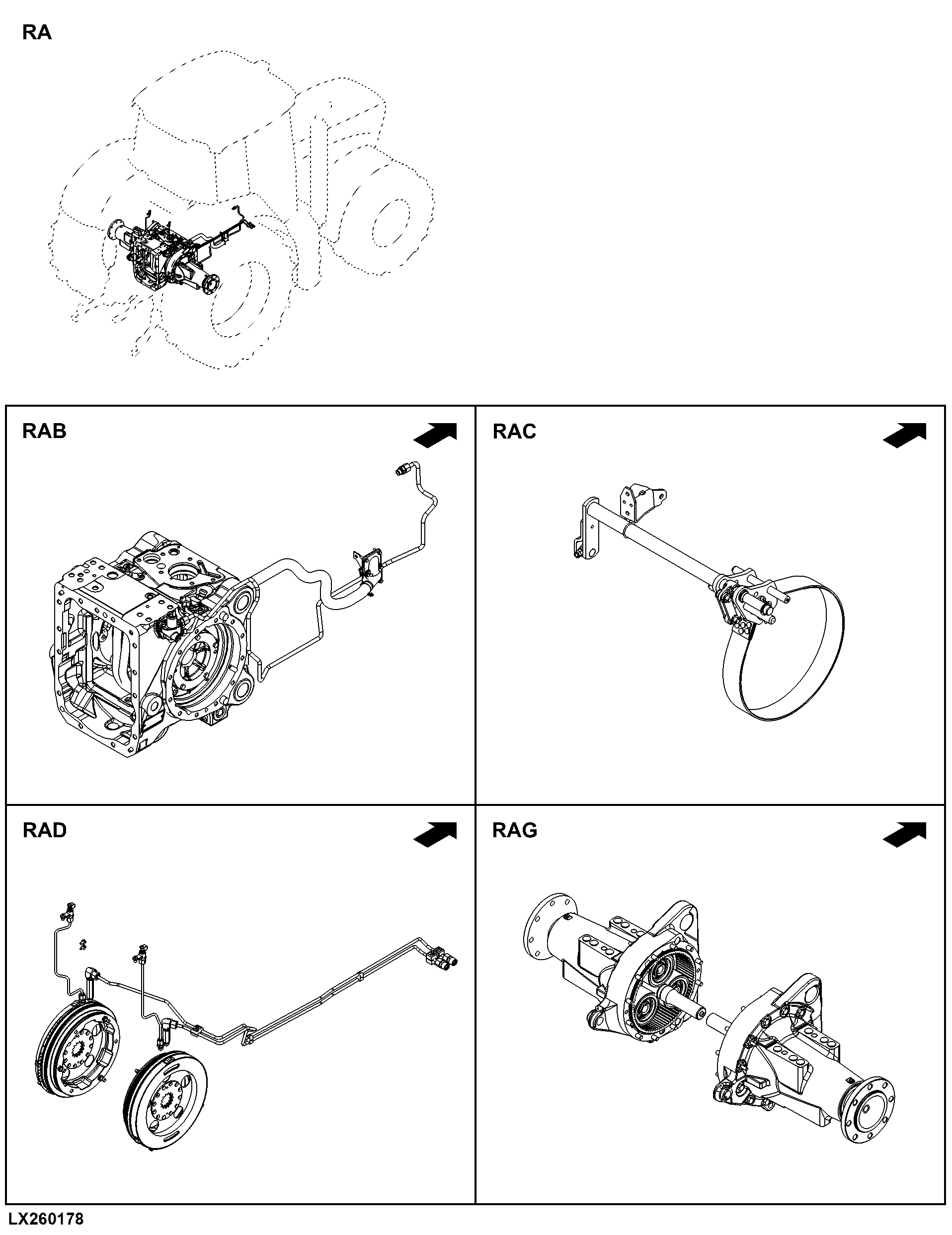 RA Rear Axle