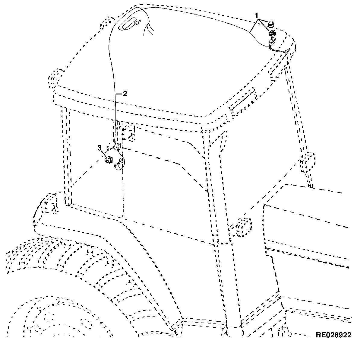 ANTENNA CABLE (MOBILE RADIO)