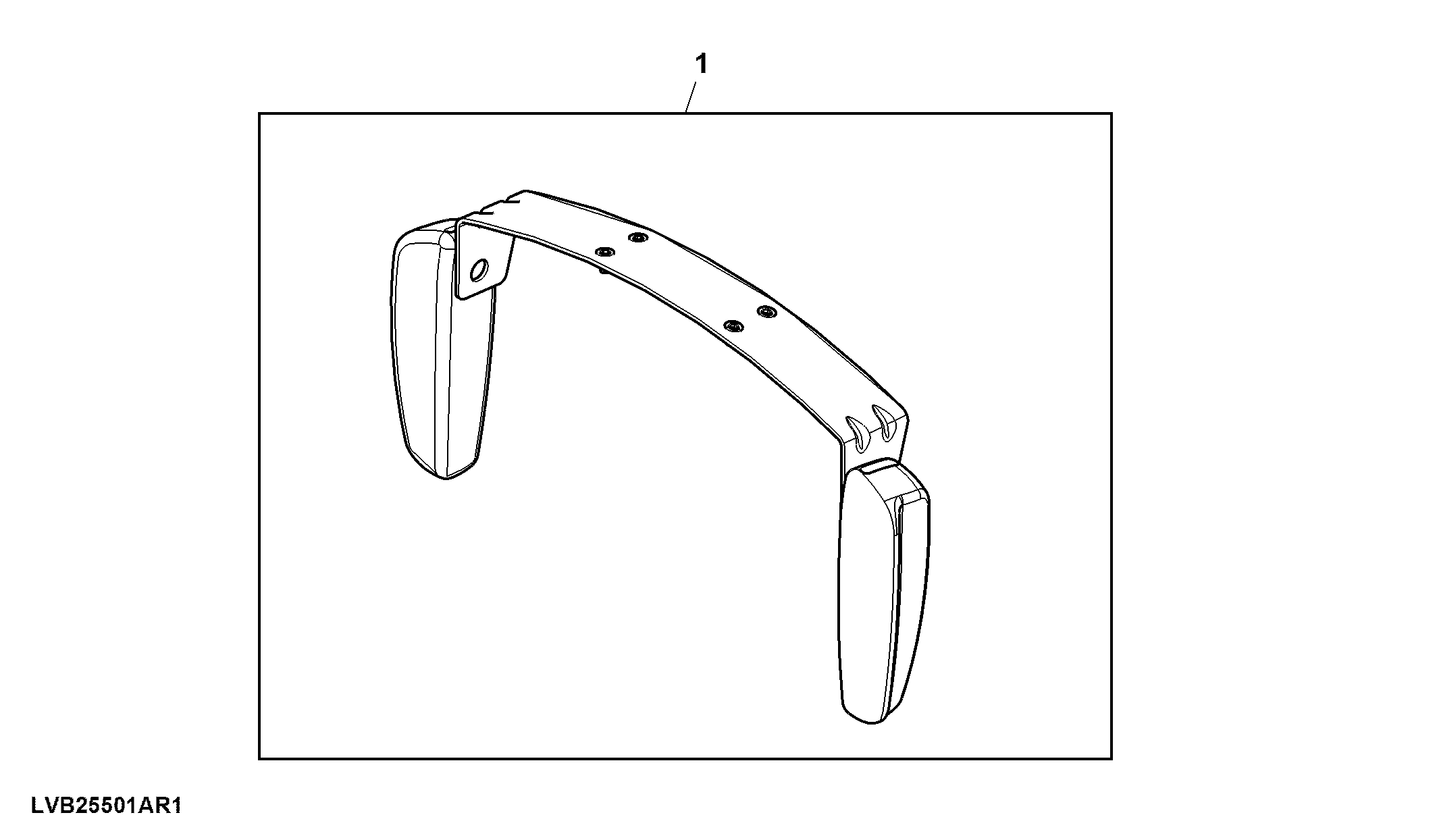 Attachment, Armrest Kit, W/ Support