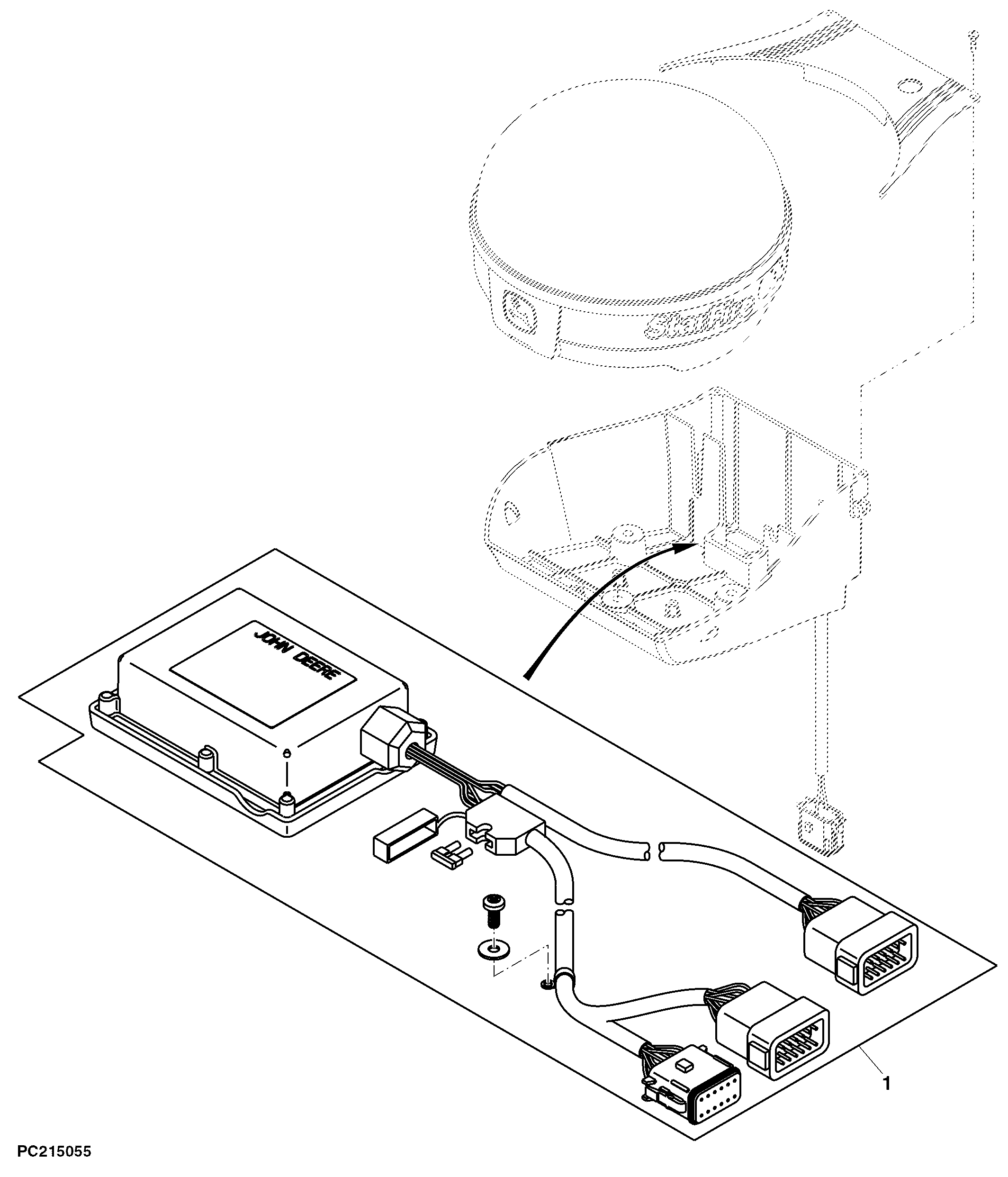 Attachment, Integrated Terrain Compensation (iTC™) Power Module DC to DC Converter Kit