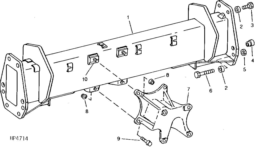 Front Axle (Sidehill), Ring And Pinion Final Drive,For Sidehill