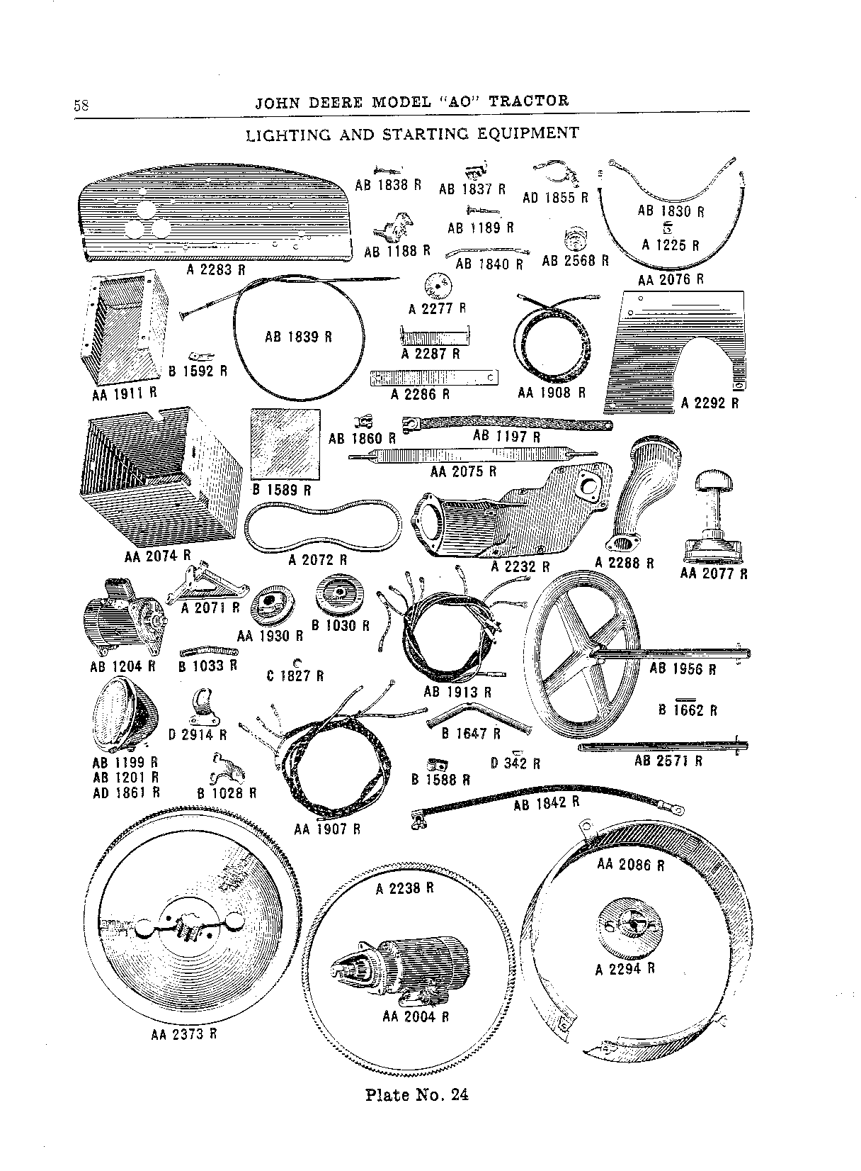 Lighting and Starting Equipment