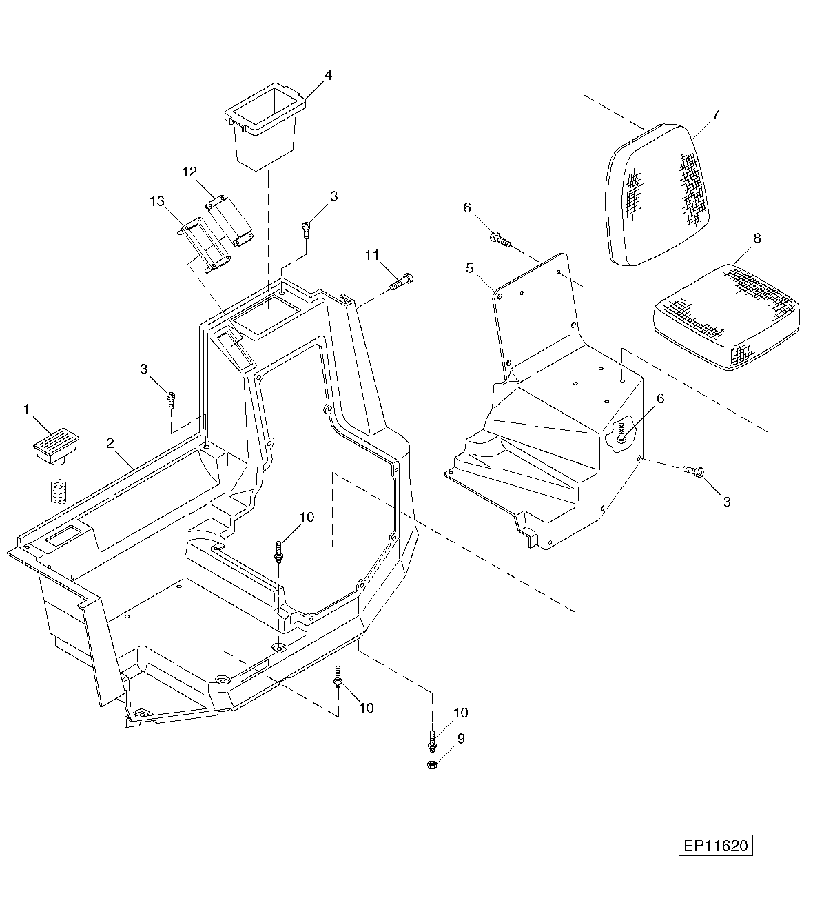 Seat Shrouds And Instructional Seat ( - 163100)