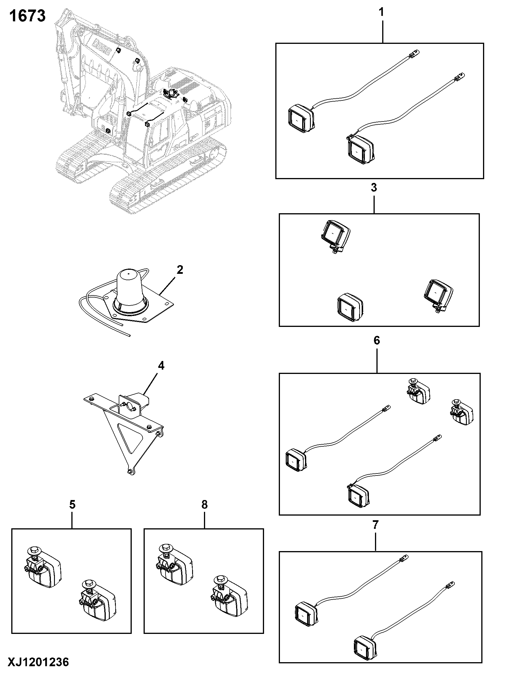 1673 Vehicle Lighting System