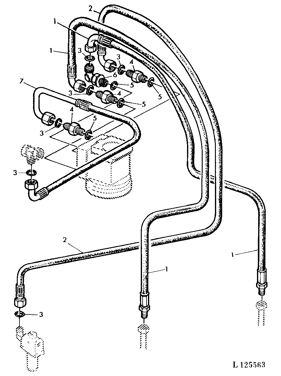 HYDROSTATIC STEERING WITH OIL RETURN (SG2 CAB)