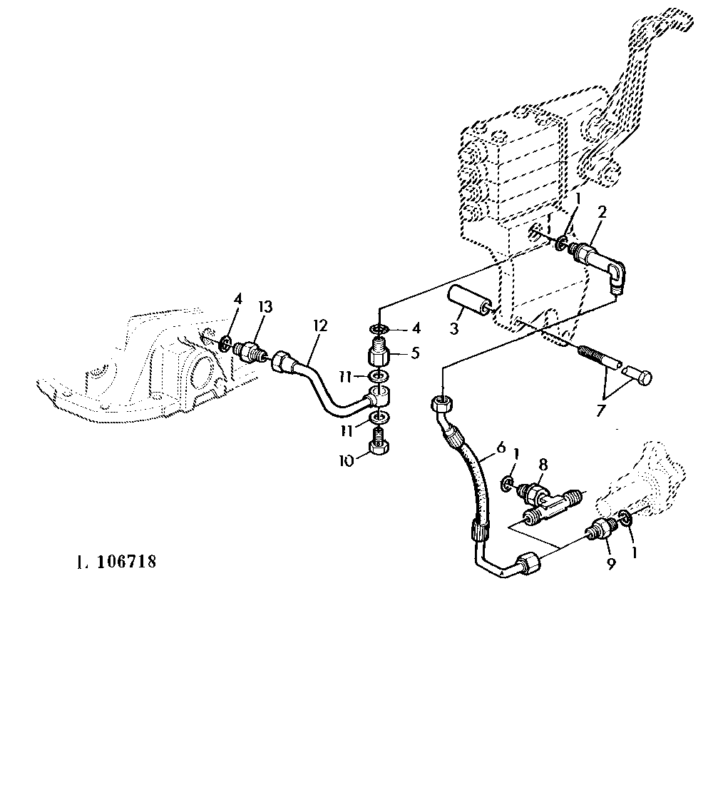 OIL LINES-SELECTIVE CONTROL VALVES (SPOOL TYPE)