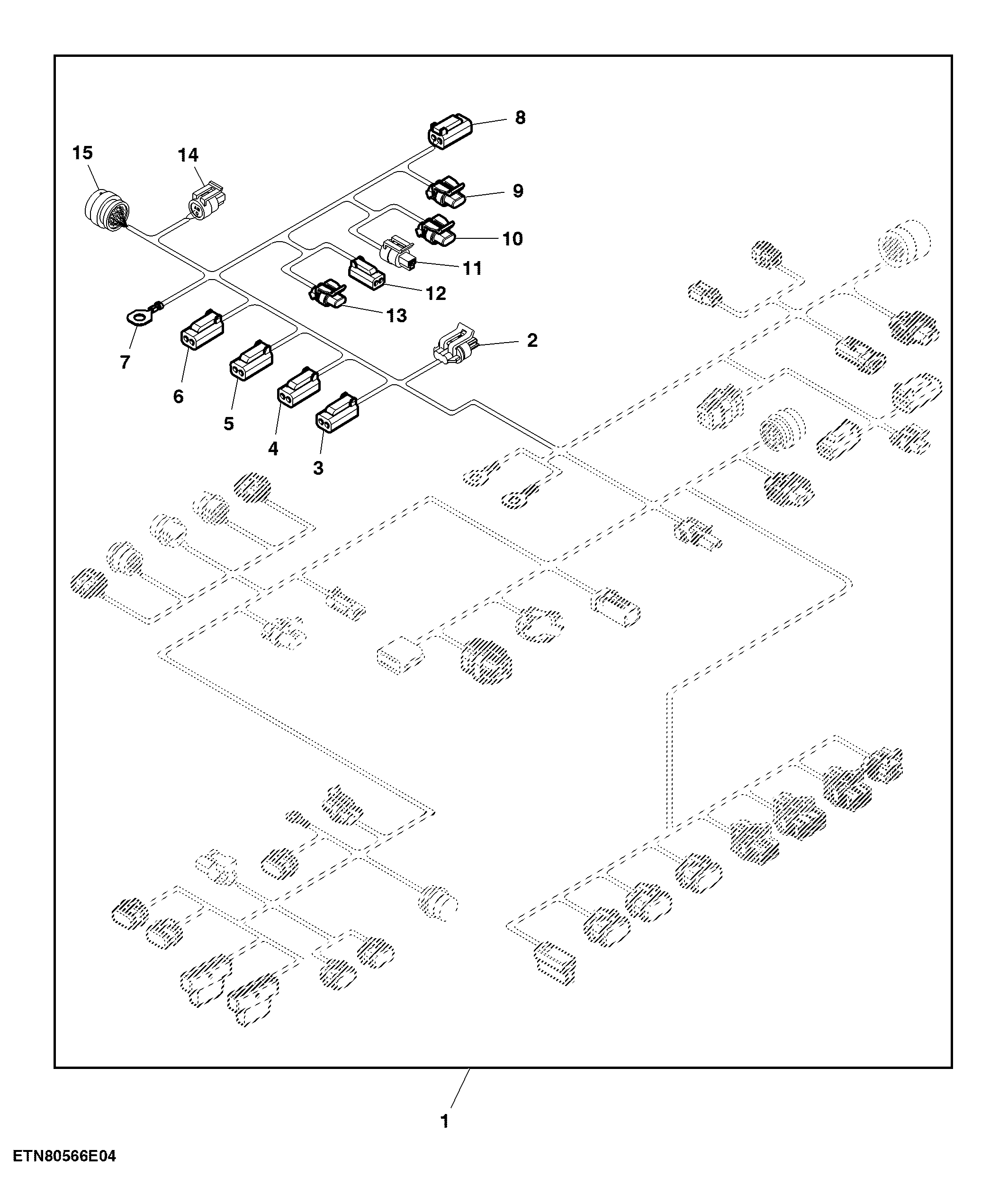 Wiring Harness, Left Control Unit 1 (4 of 5)