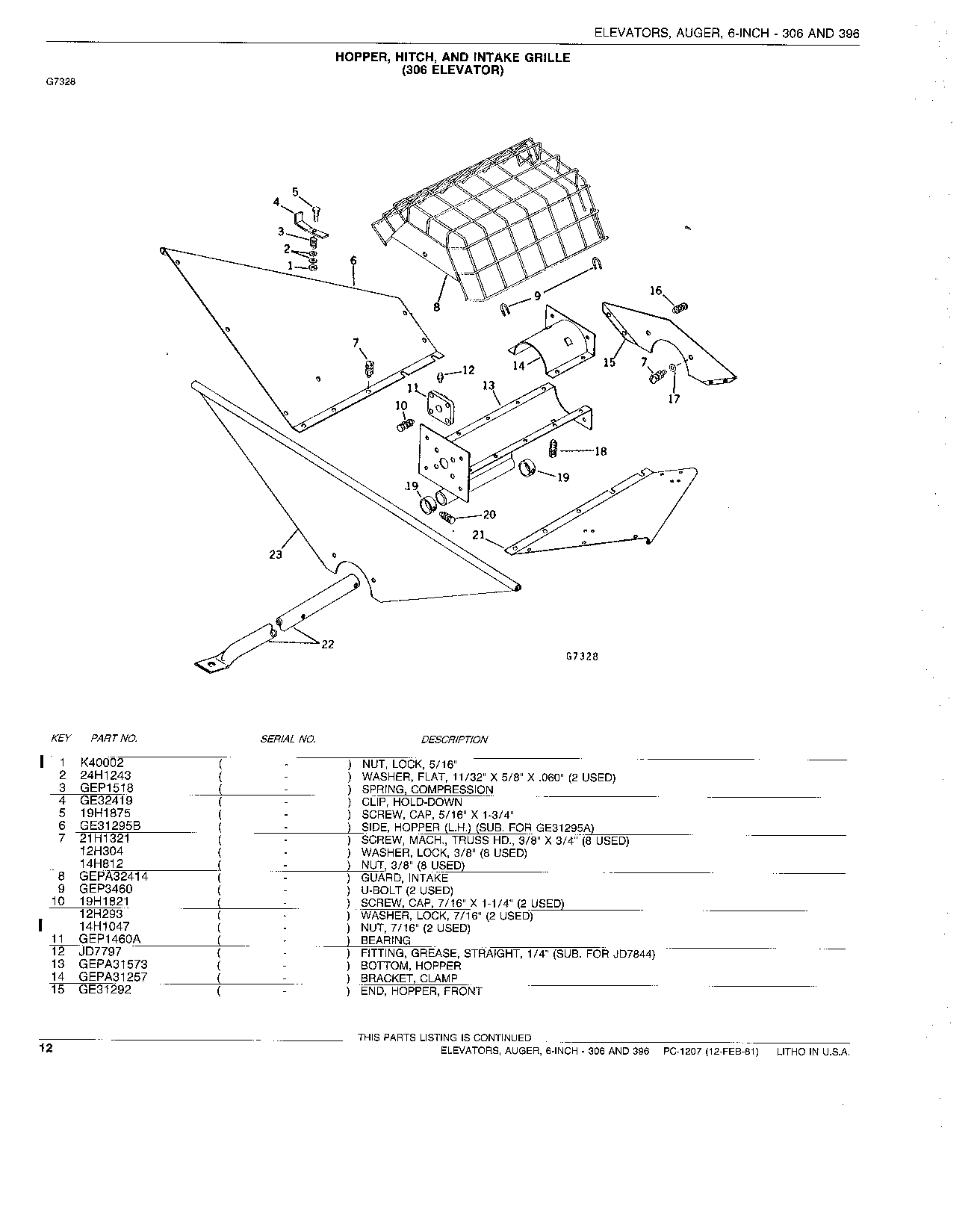 GRILLE, INTAKE (306)
