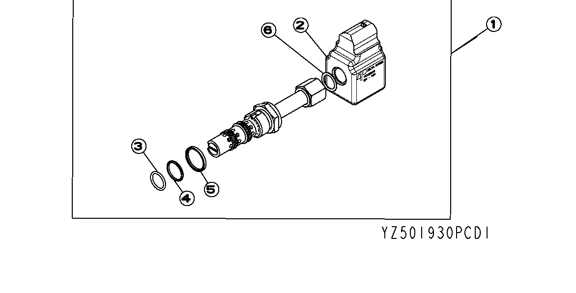 TRANSMISSION PROPORTIONAL SOLENOID ASSEMBLY(YZ501930)
