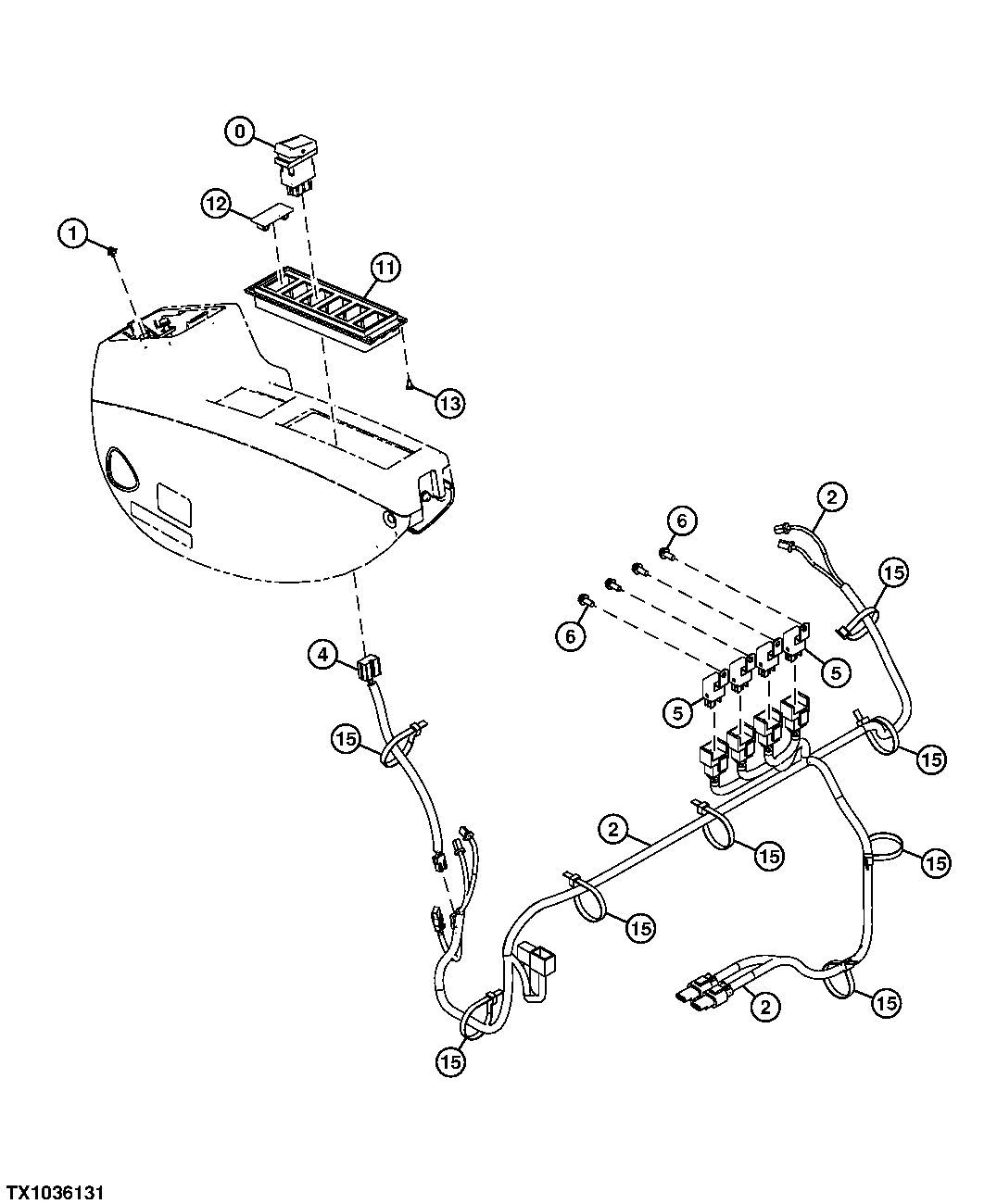 Pilot Controller Lockout Switch Wiring Harness