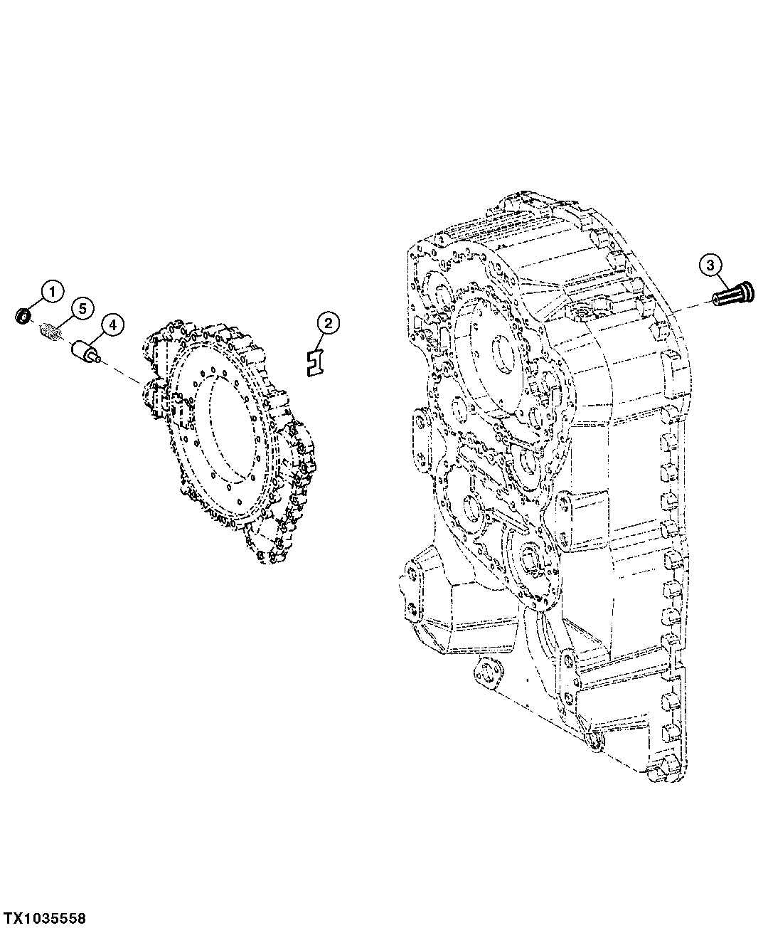 CONVERTER RELIEF AND MINIMUM PRESSURE VALVES (S.N. 619741-)