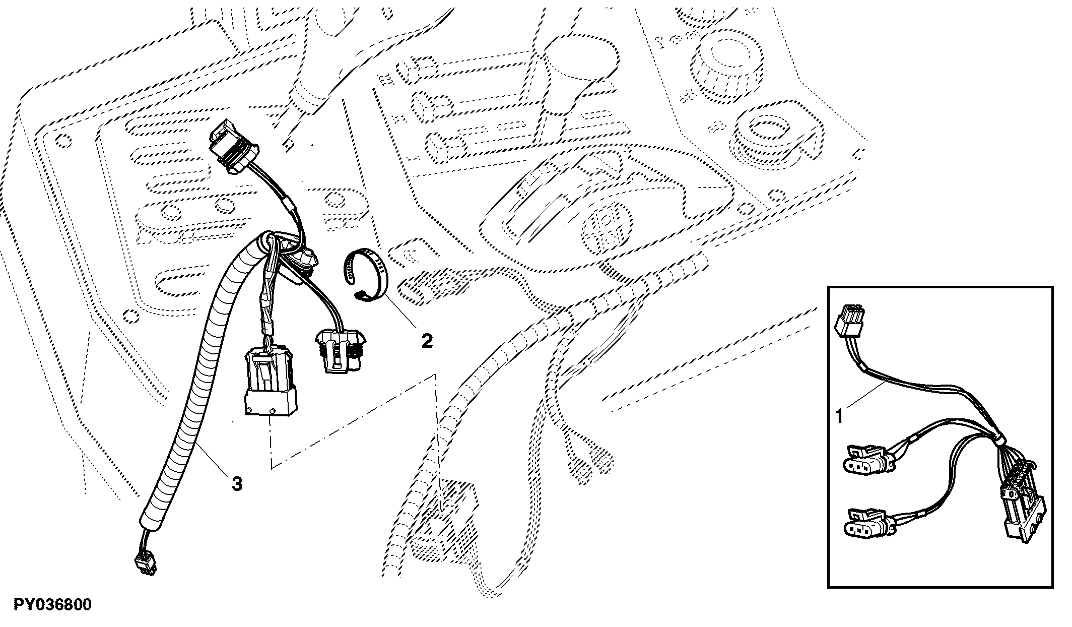 HARNESS FOR POWRQUAD PLUS-SHIFT