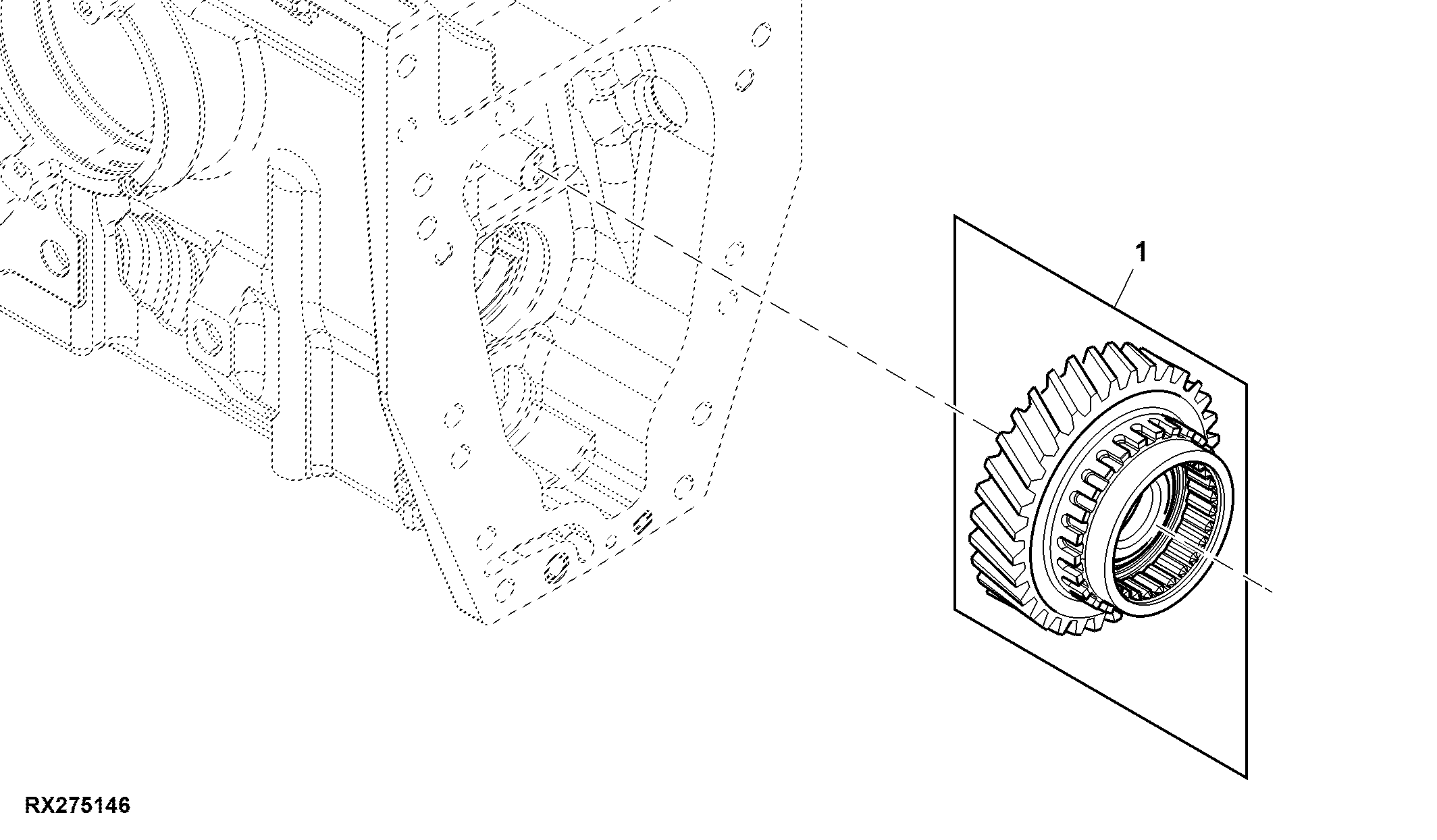 Input Drive Gear, W/ 8:1 Ratio, ILS™