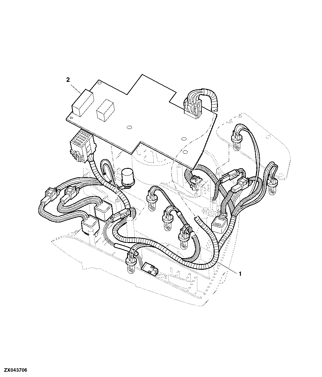 ARMREST WIRING HARNESS