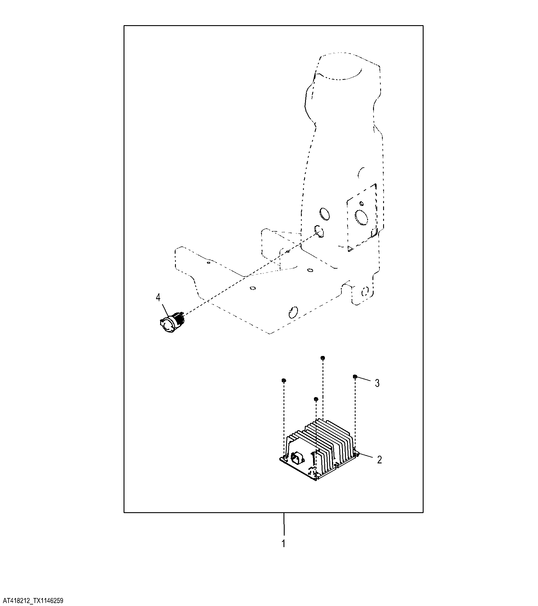 Converter Kit, 24 V to 12 V - 15 A