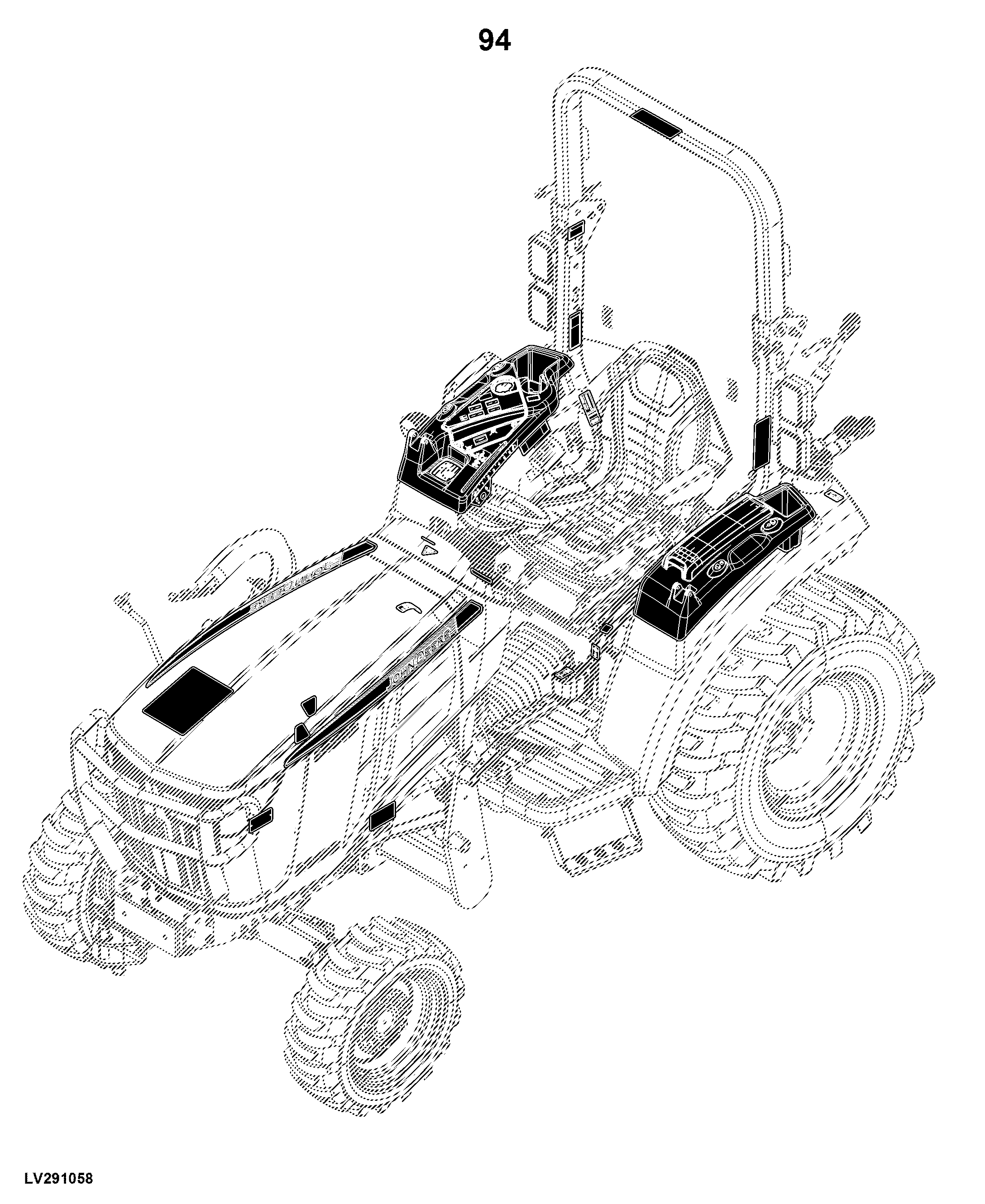 2032R Tractor (GH100008- )(North America Edition)
