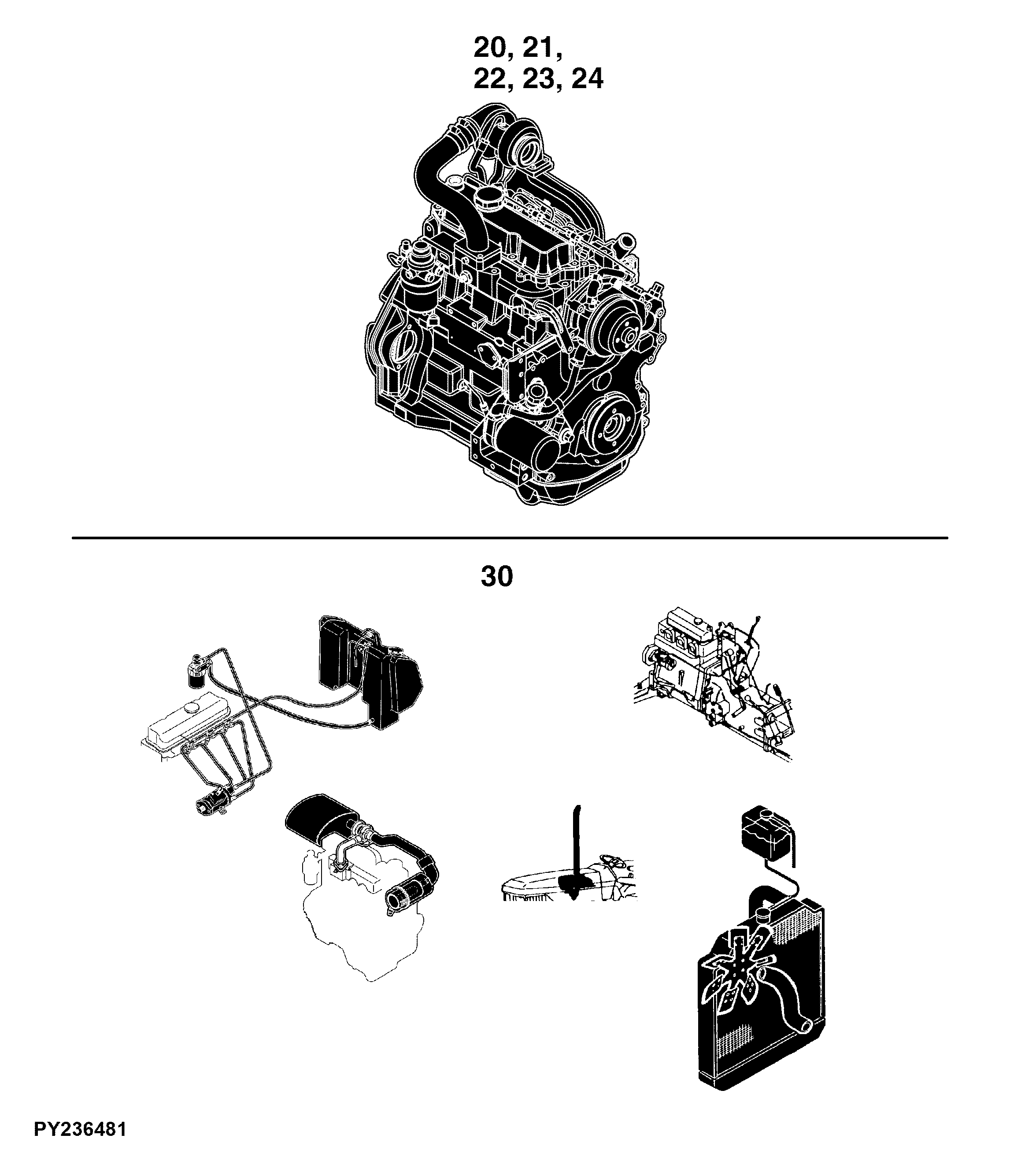 5303 and 5403 Tractors (Stage II Engine)(PY5303E, PY5403E, South Africa Edition)
