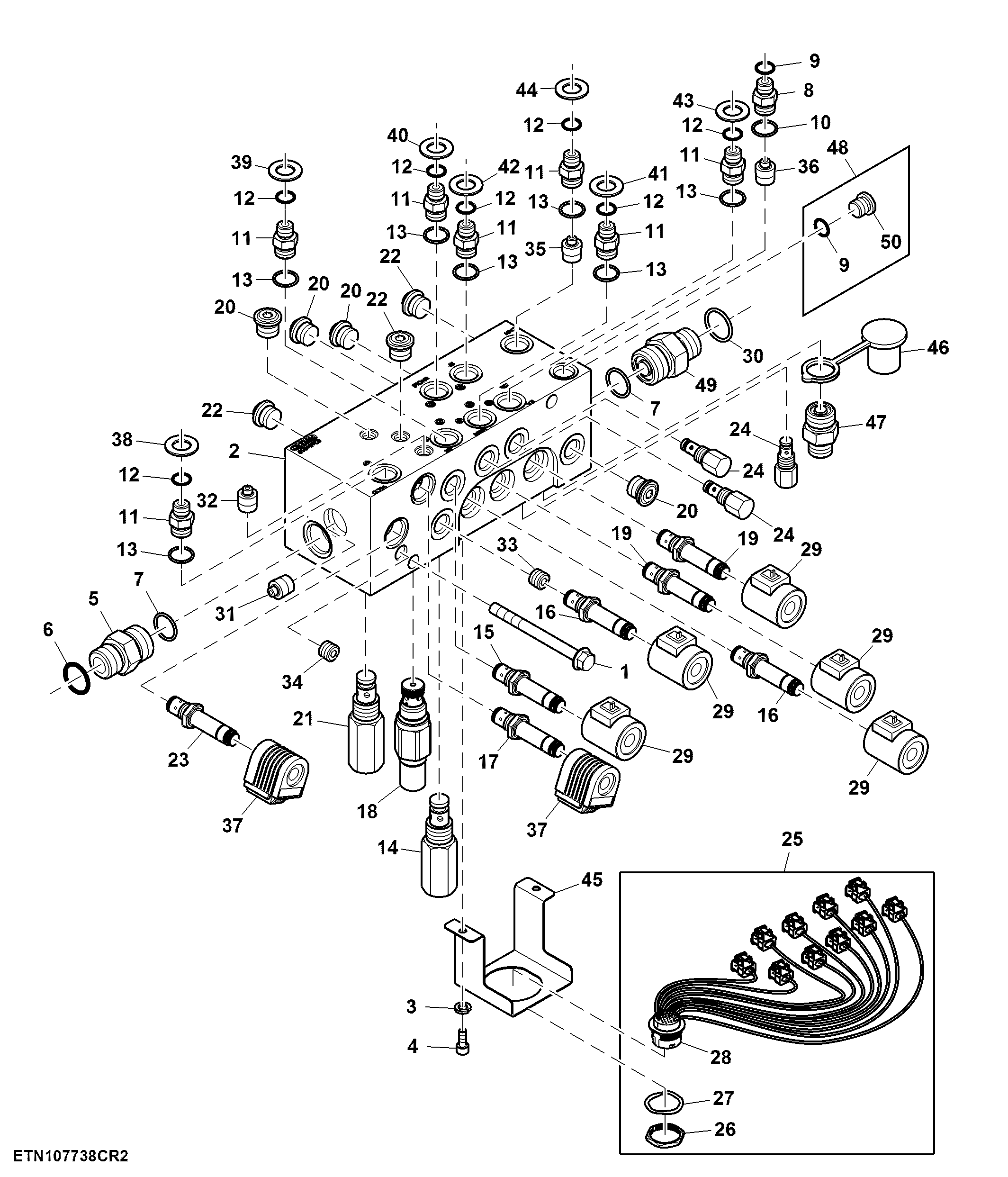 Control Valve, 6 Function W/ Contour-Master™ (775001 - )