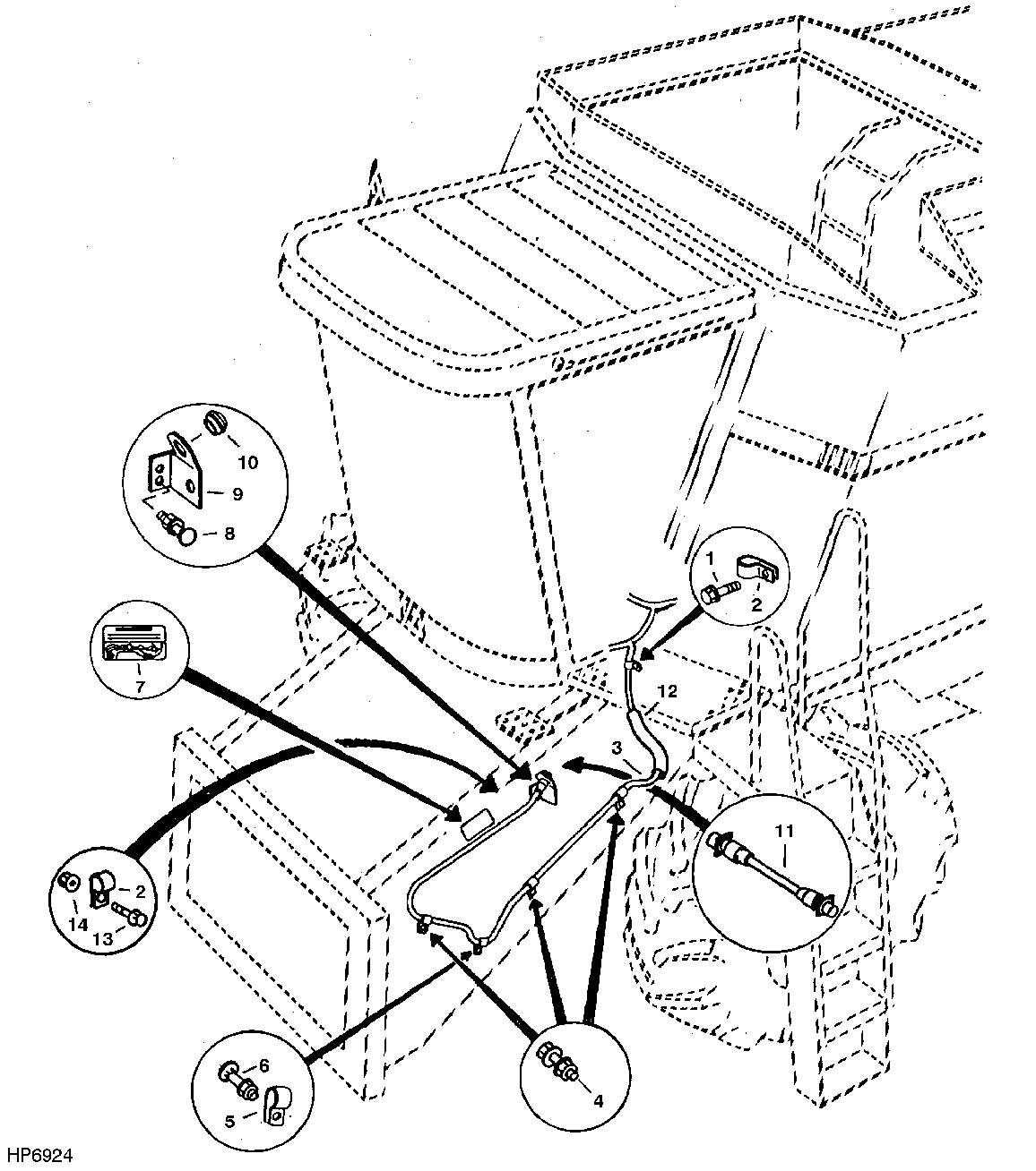 ELECTRICAL HARNESS (DIAL-A-MATIC HEADER HEIGHT CONTROL)