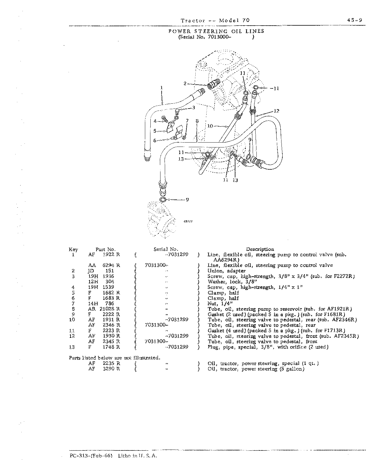 Section 45-Power Steering (Continued)