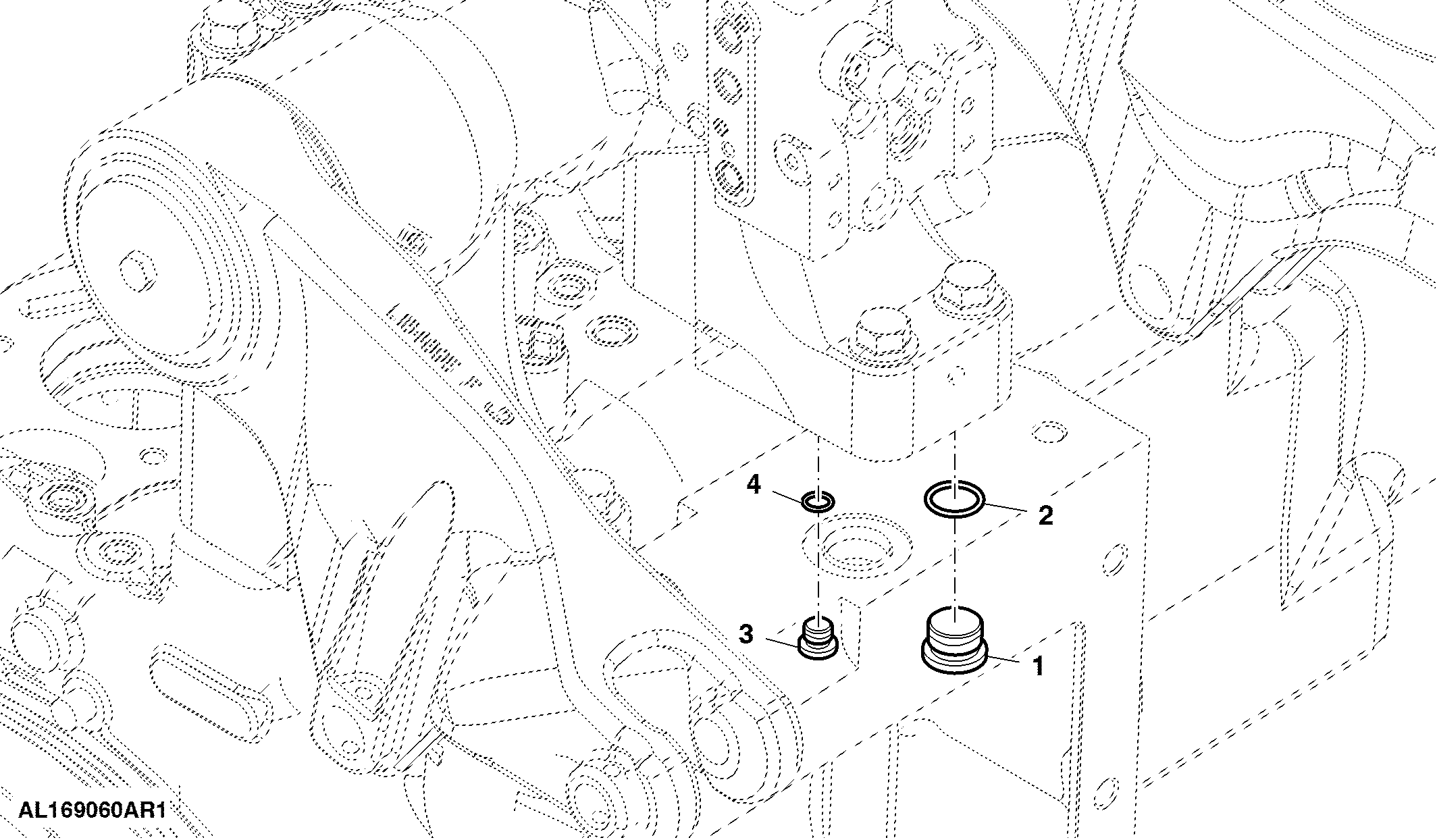 Oil Line Plugs, Control Block Priority 3