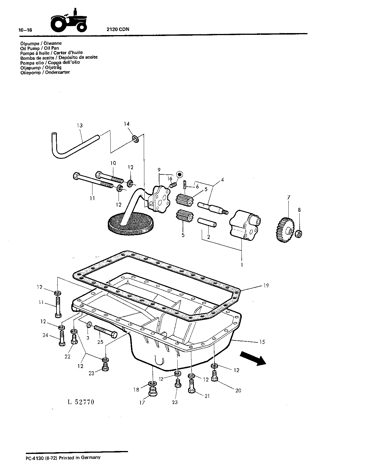 Oil Pump / Oil Pan