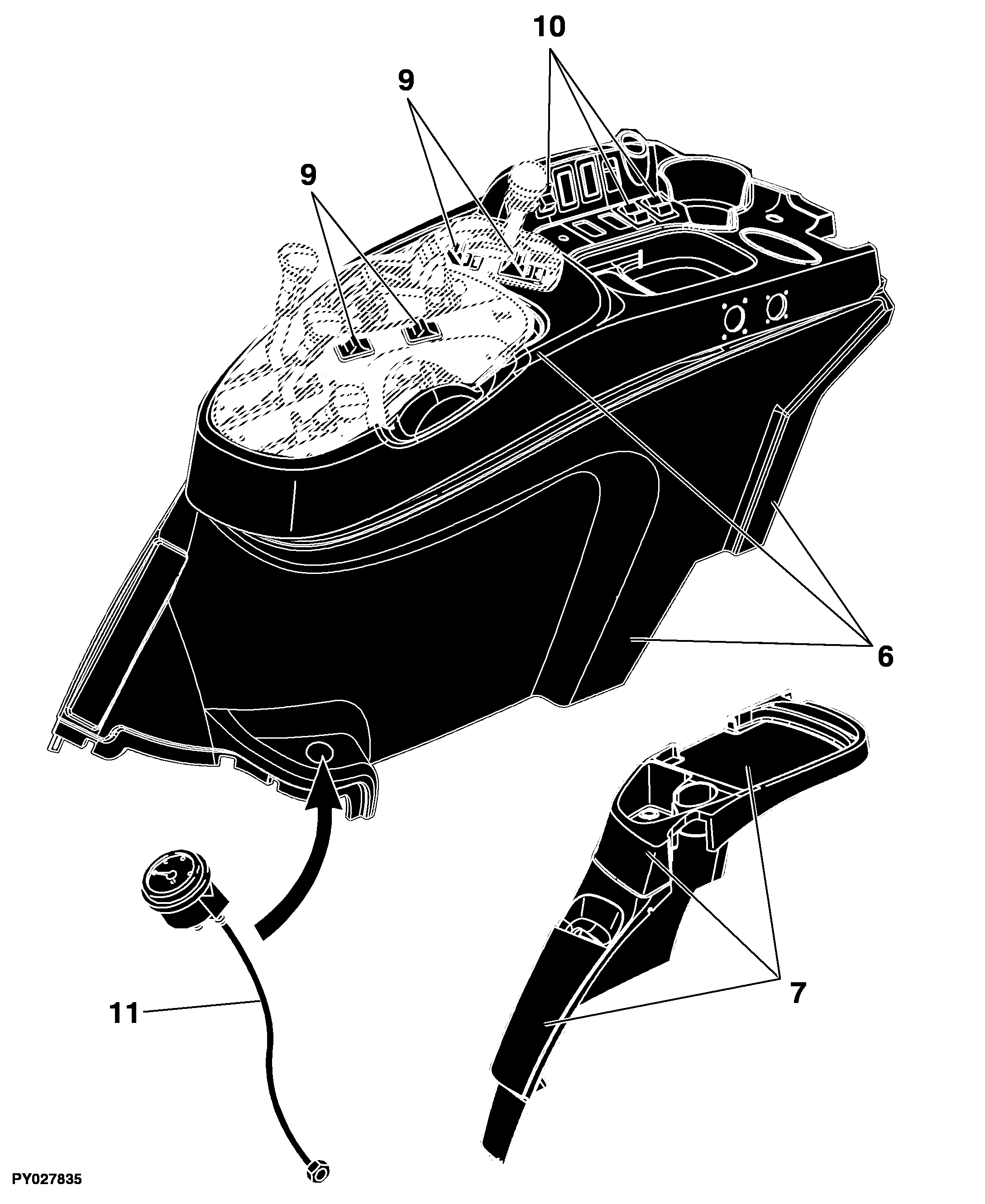 93 Operators Station, Controls And Accessories