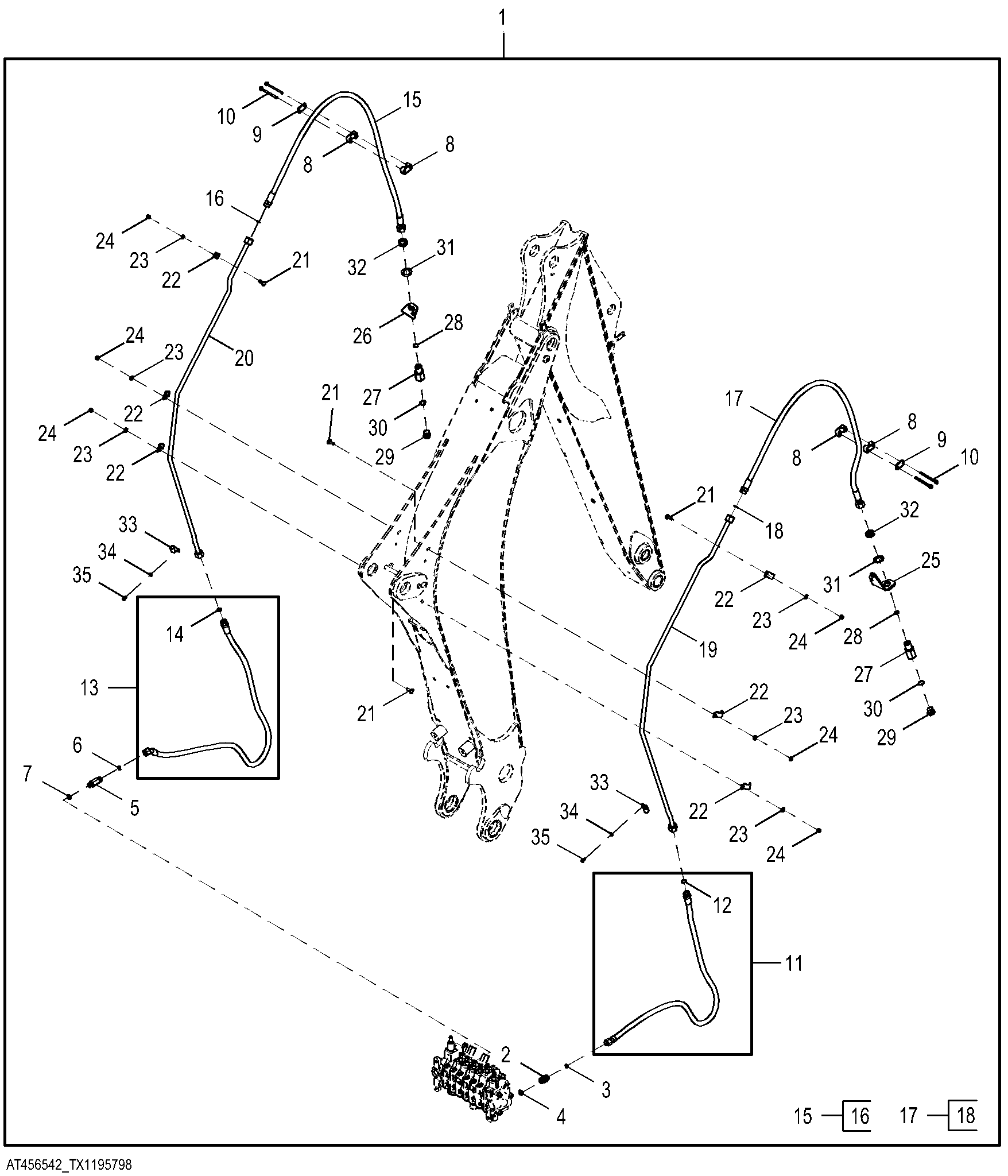 Auxiliary Plumbing For Selective Flow - Standard Dipperstick