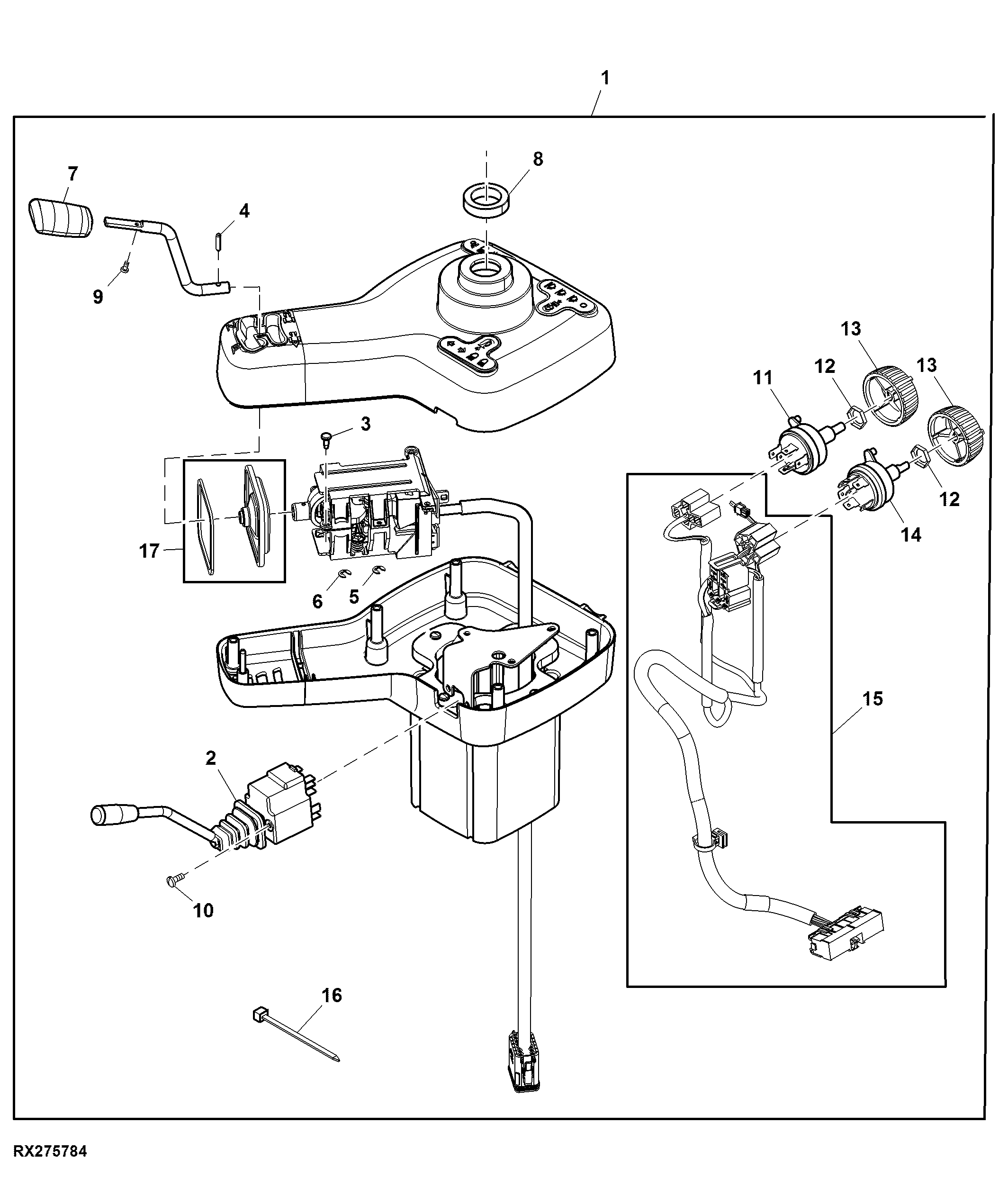 Steering Column Module, IVT™ W/ LH Reverser