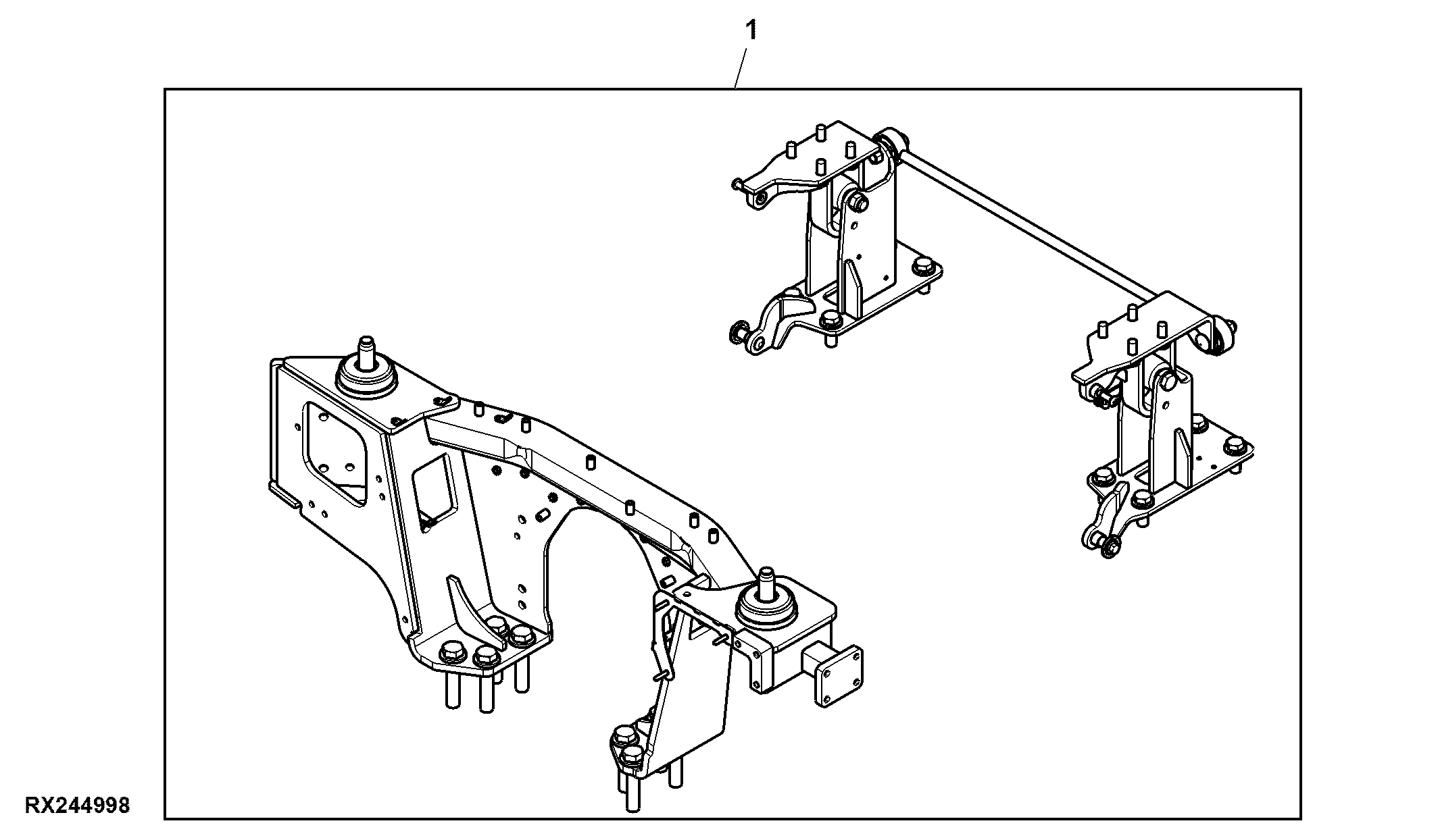 Attachment, Cab Mounts Suspended
