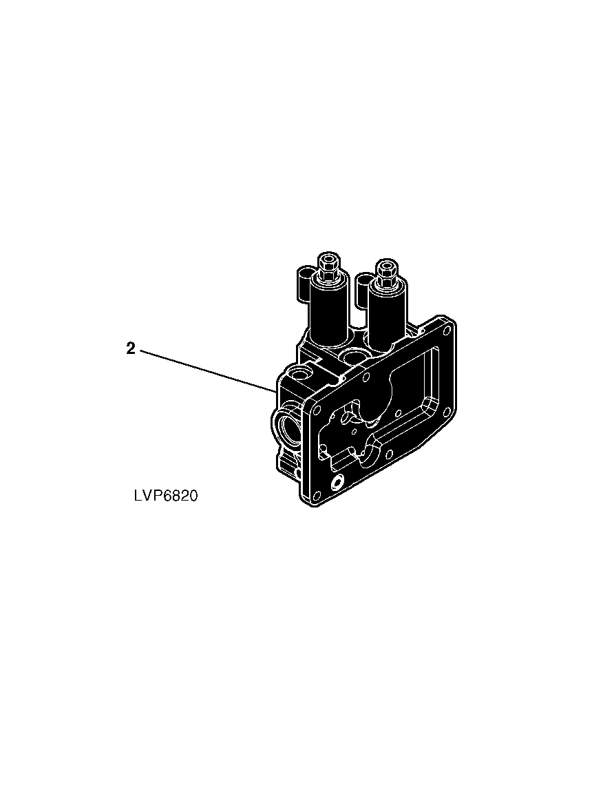 770 Rockshaft Control Valve (RCV) Tractor