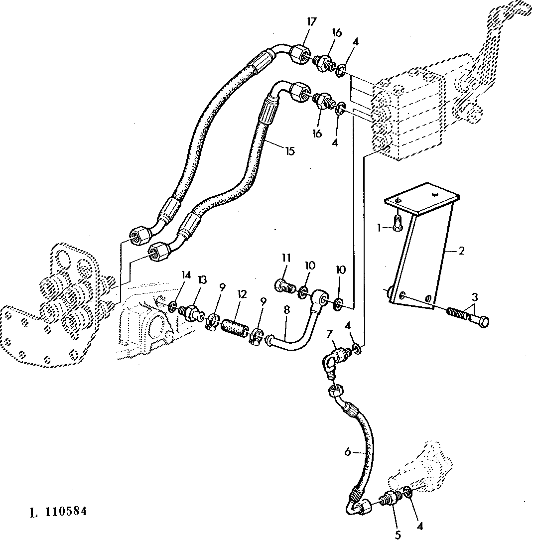 OIL LINES-SELECTIVE CONTROL VALVES (SPOOL TYPE)