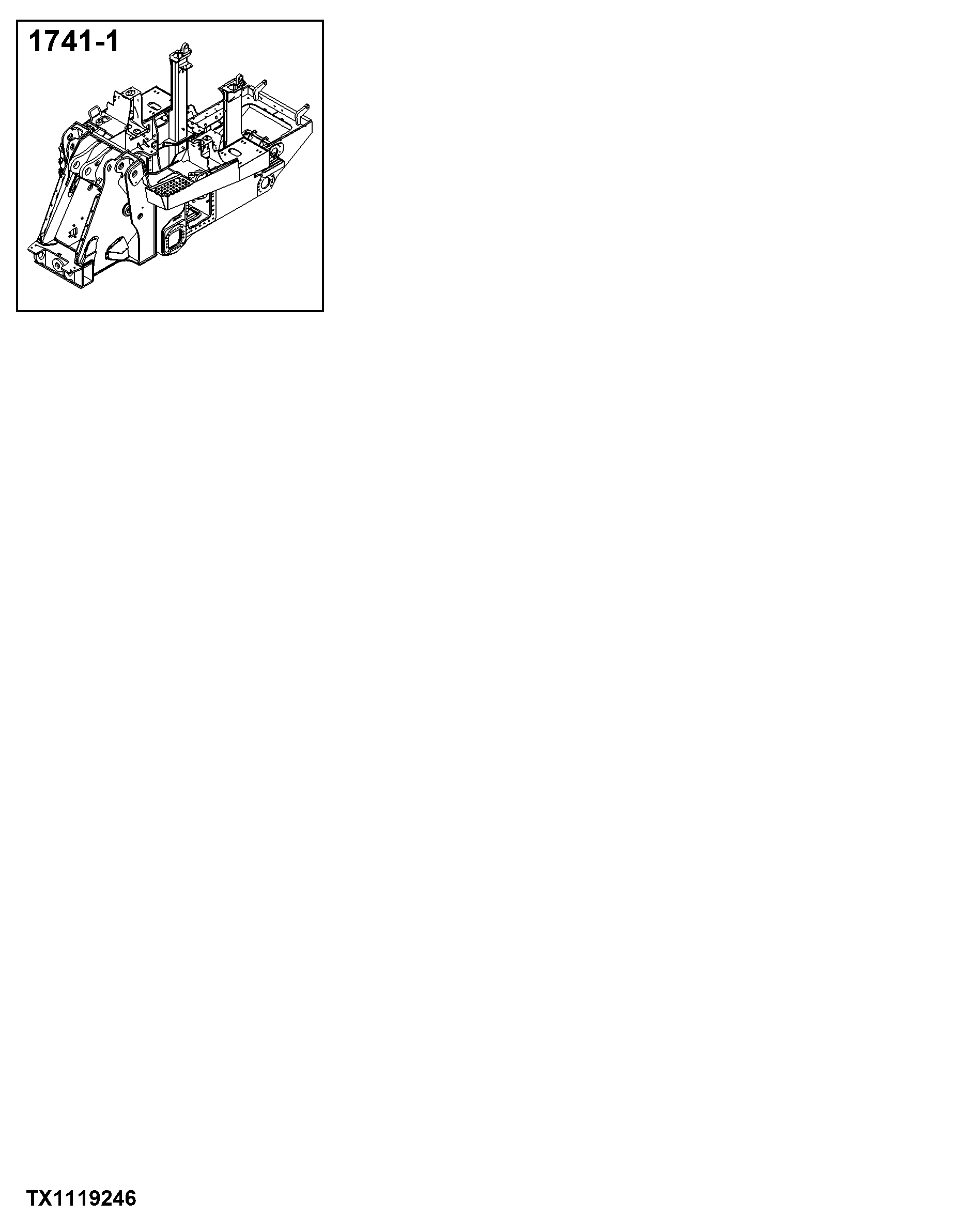 1741 Engine Or Main Frame