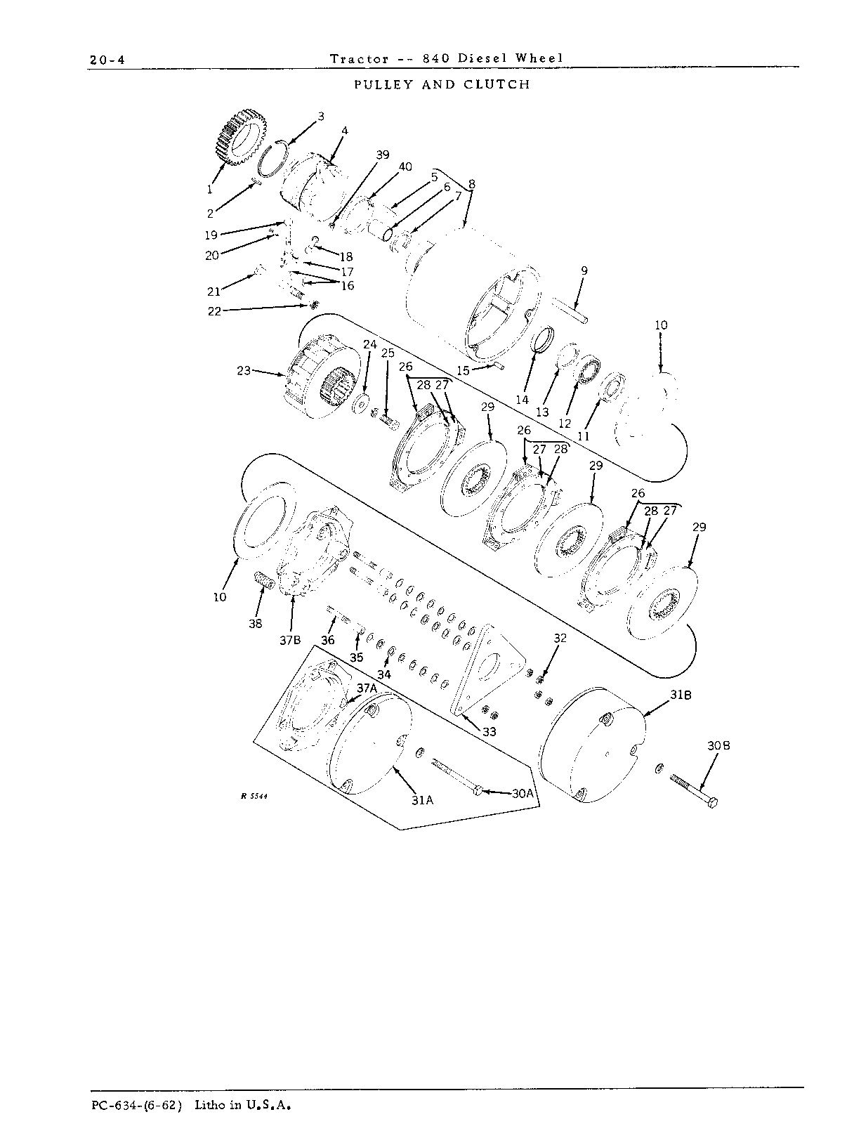 Pulley and Clutch (Continued)