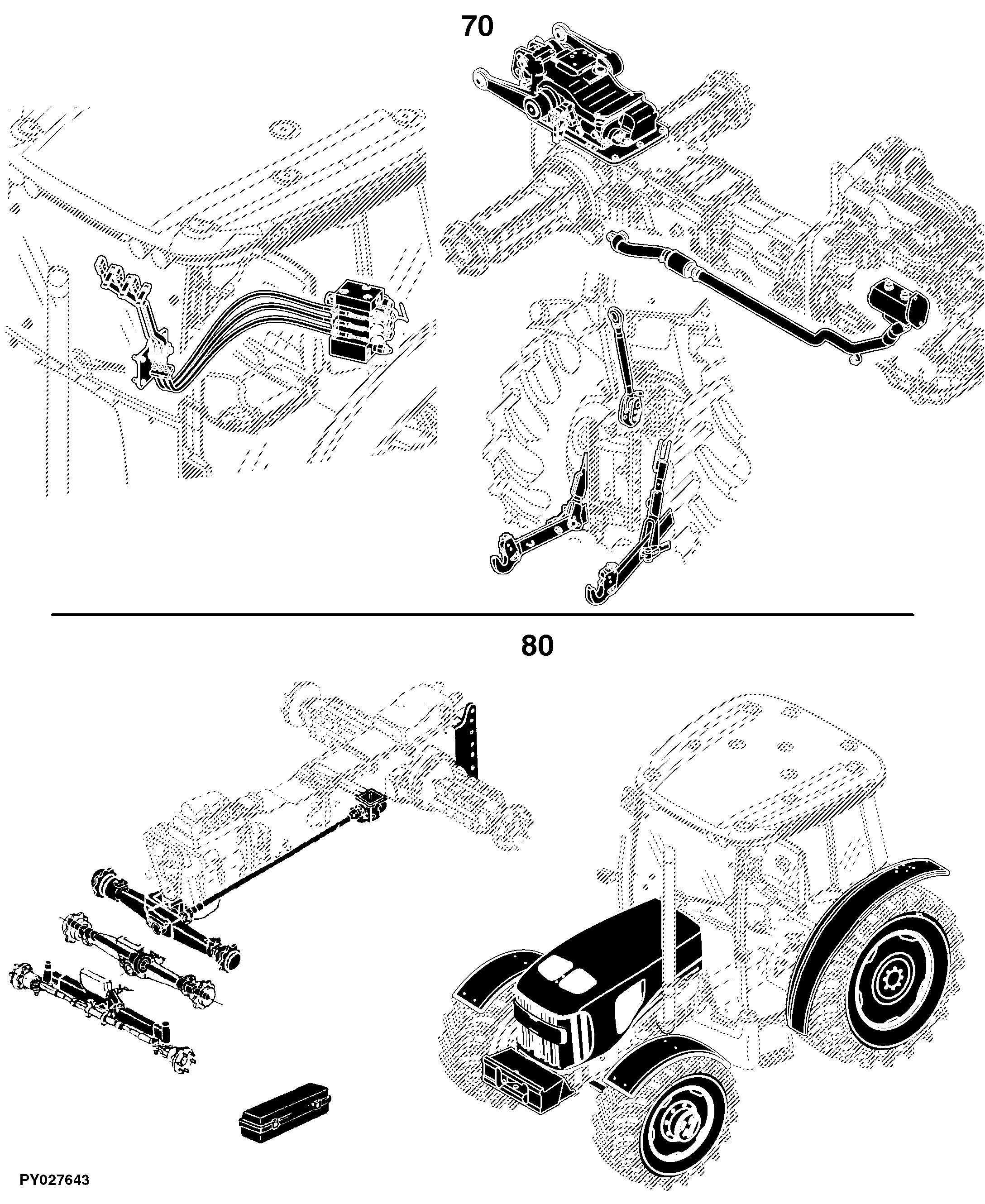 5090GH Tractor (Engine 4045HAT81)(Europe Edition)