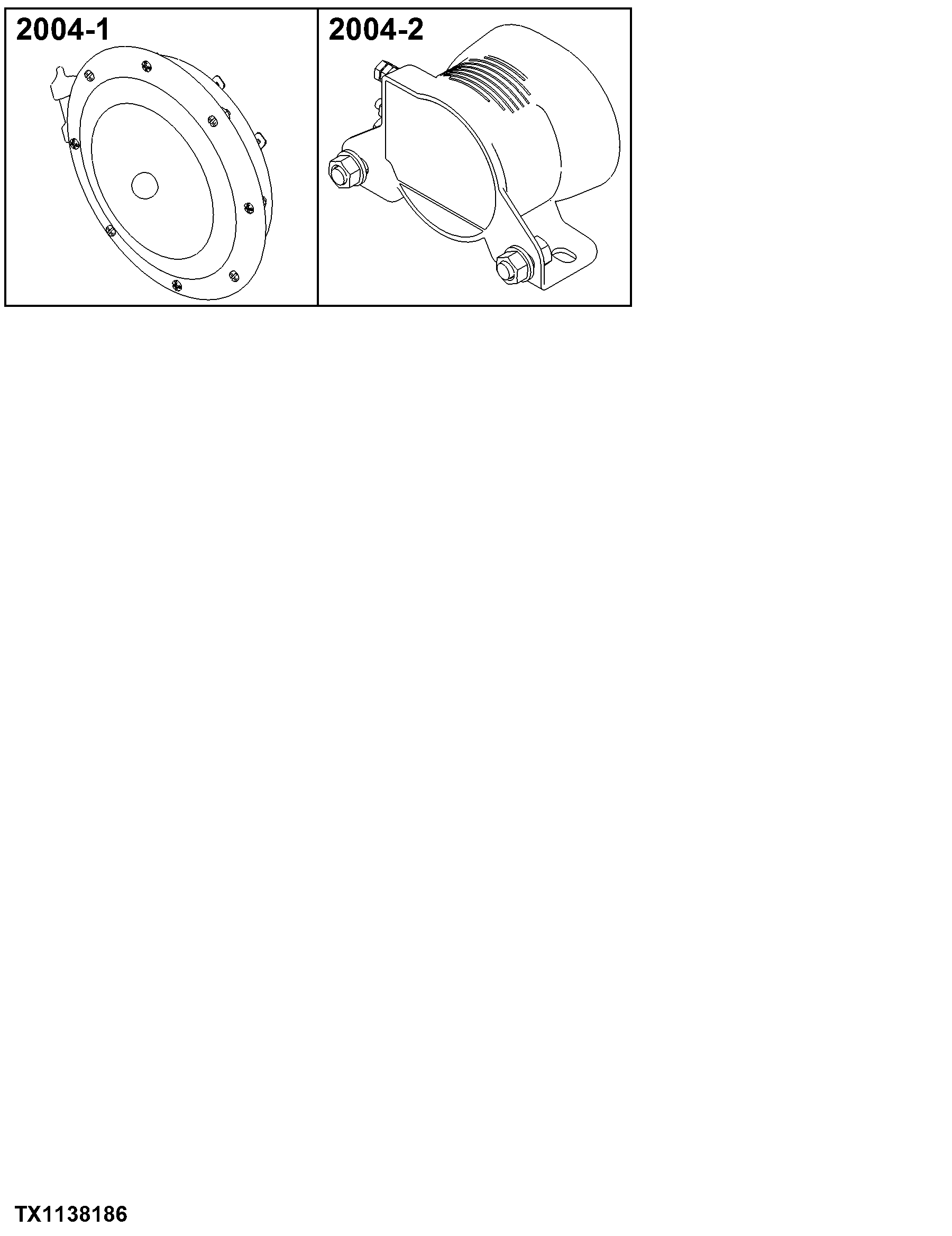 2004 Warning Devices Including Horn & Reverse Alarm
