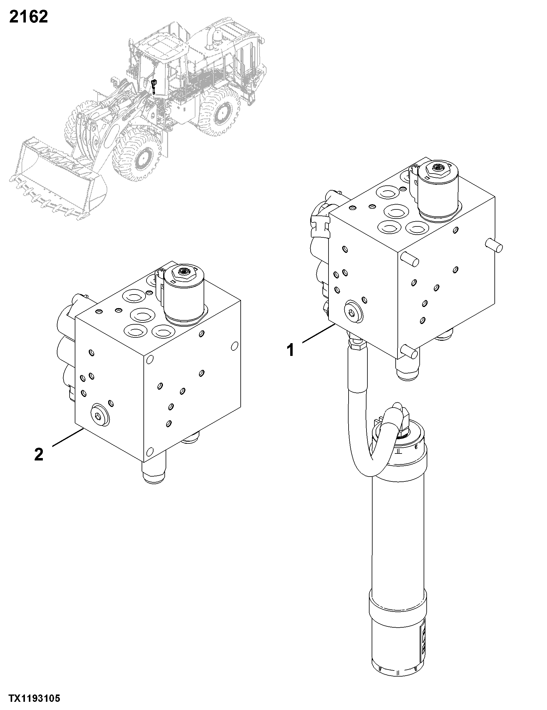 2162 Hydraulic Selective Control and Load Holding Valves