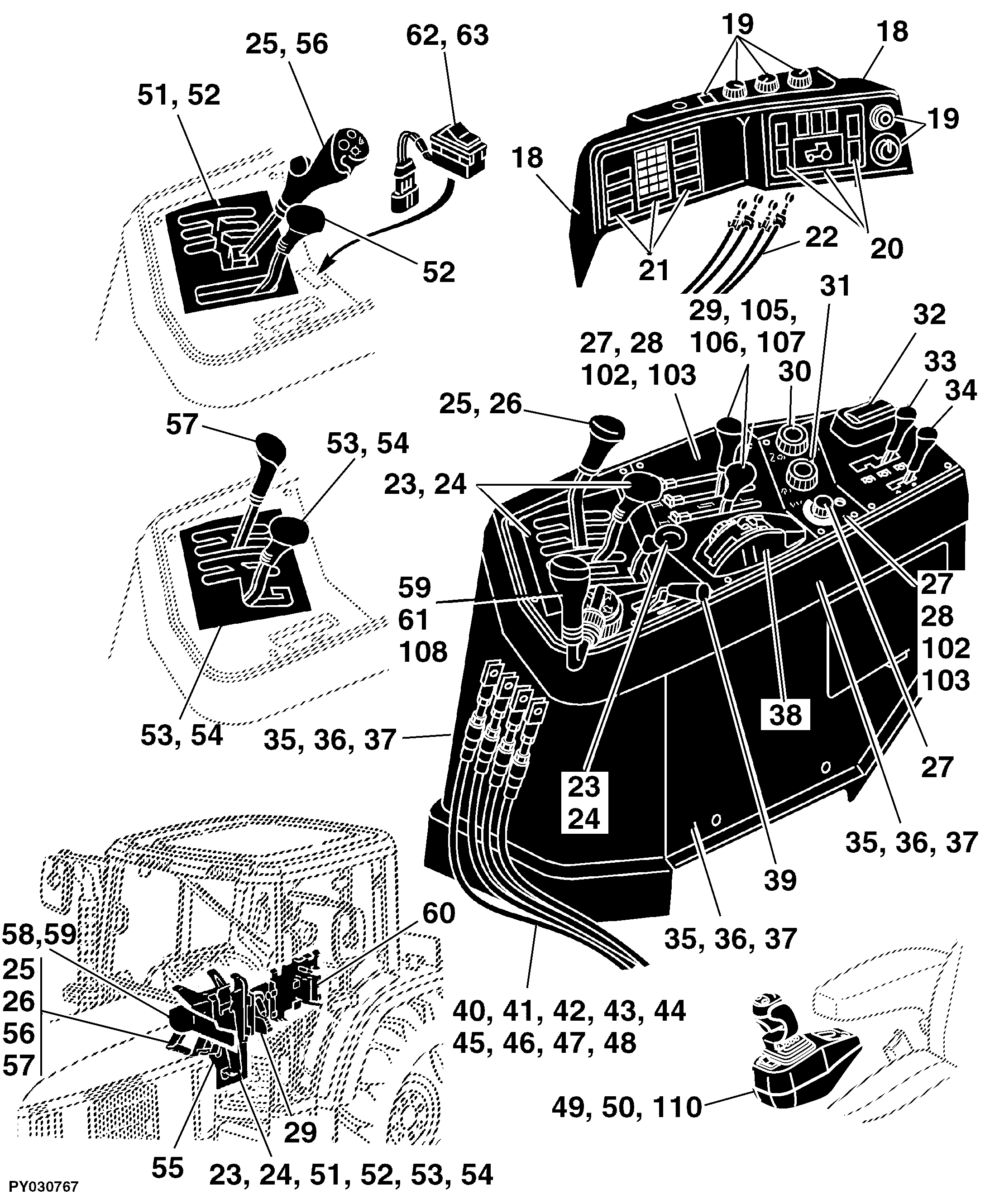92 OPERATORS STATION, CONTROLS, ACCESSORIES