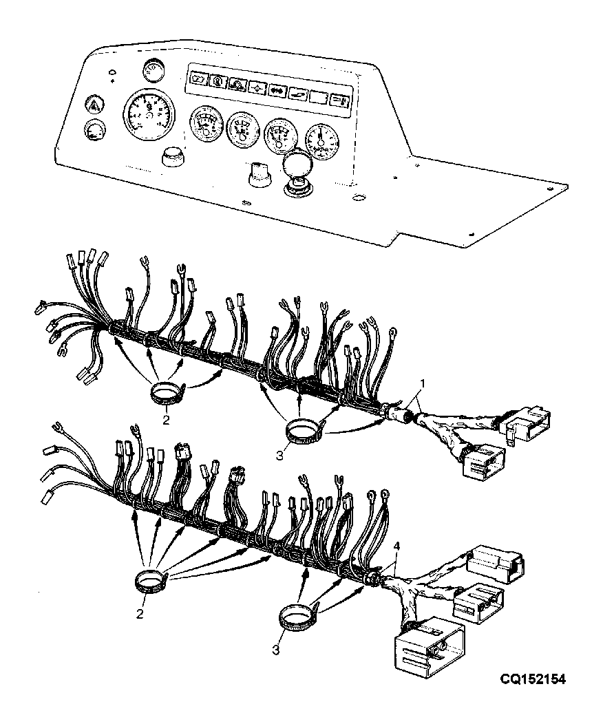 CHICOTES DO PAINEL DE INSTRUMENTOS (24236 - 26114)