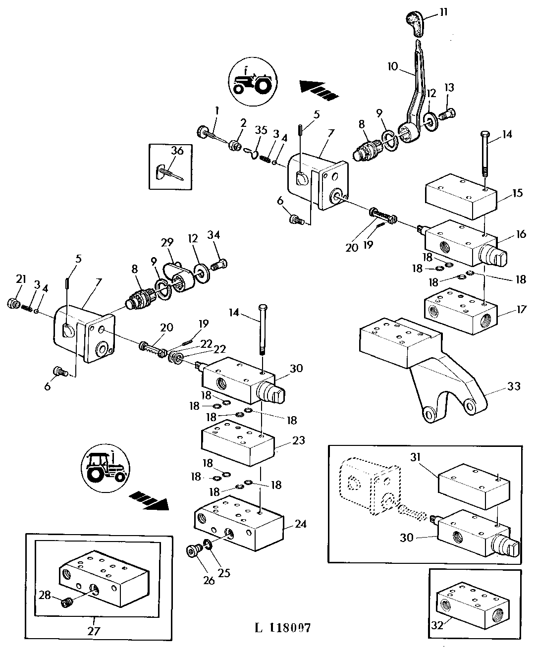 SINGLE-ACTING SELECTIVE CONTROL VALVE (SPOOL TYPE)