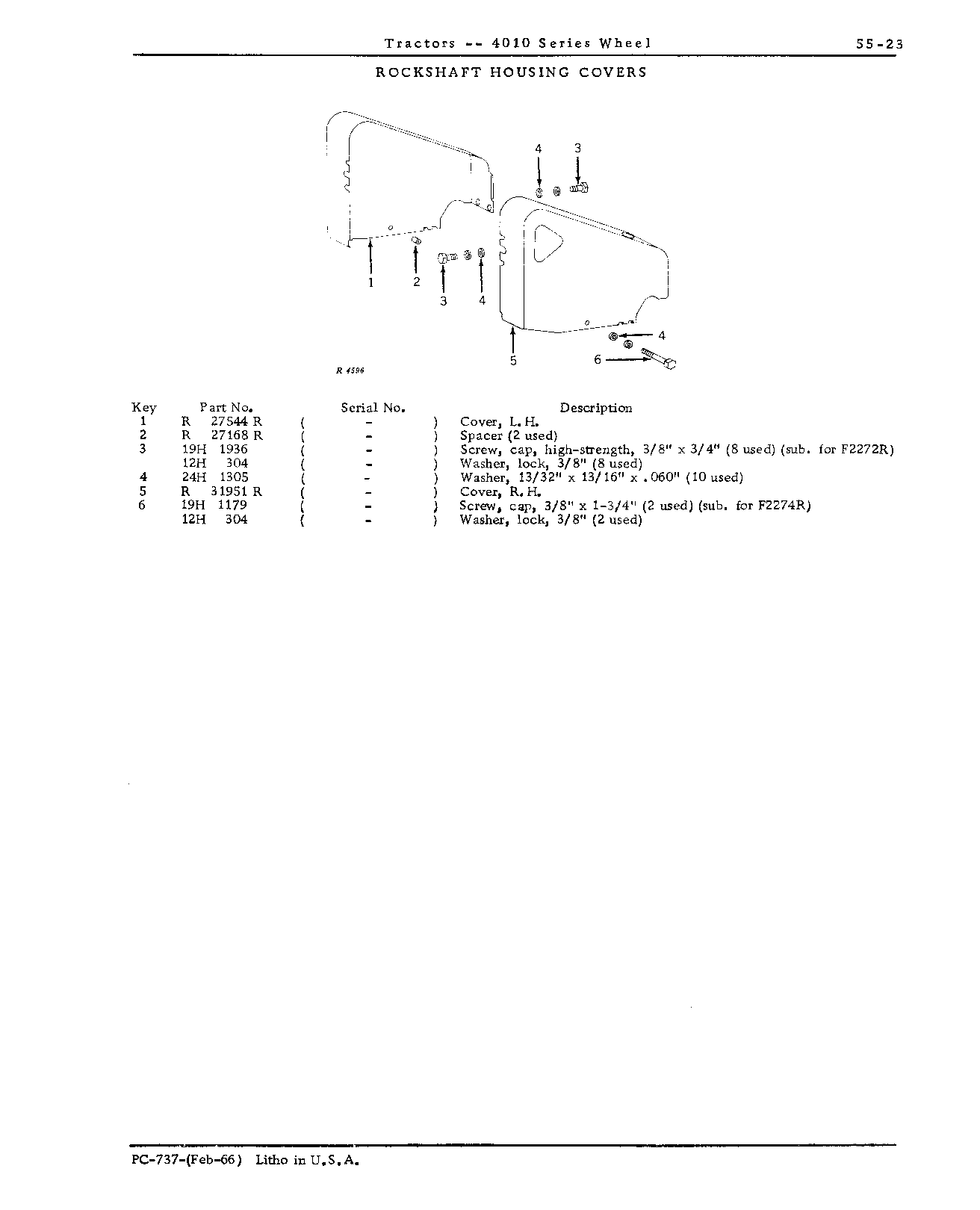 Coupler, main pump drive (Continued)