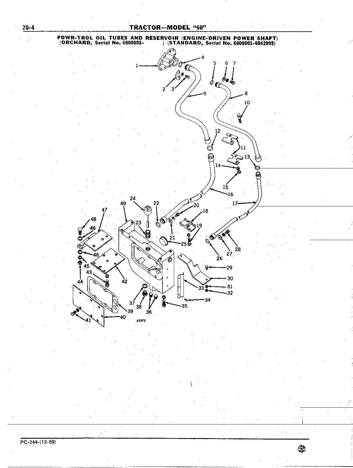 Section 70-Hydraulic Mechanism (Continued)