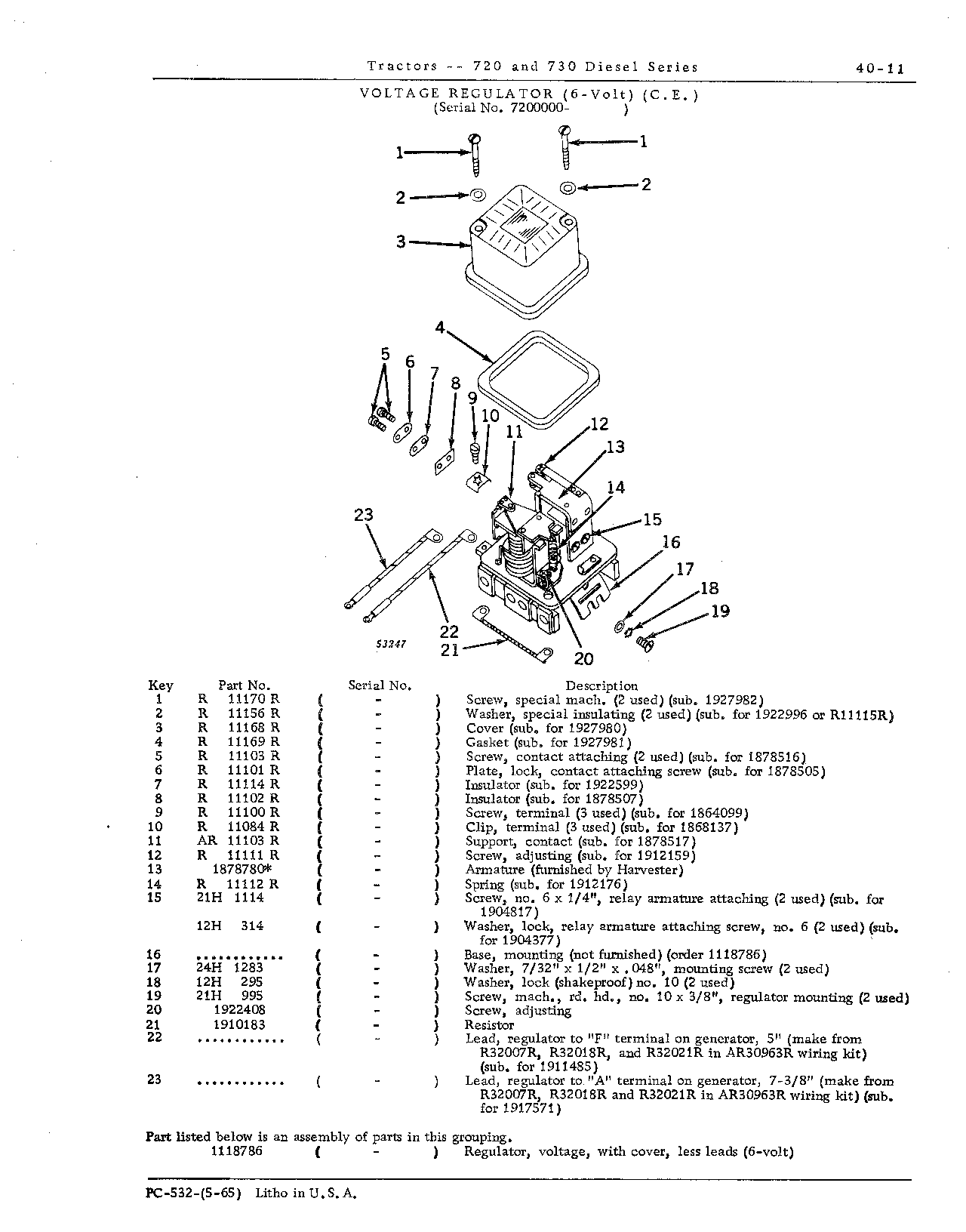 Regulator, voltage (Continued)